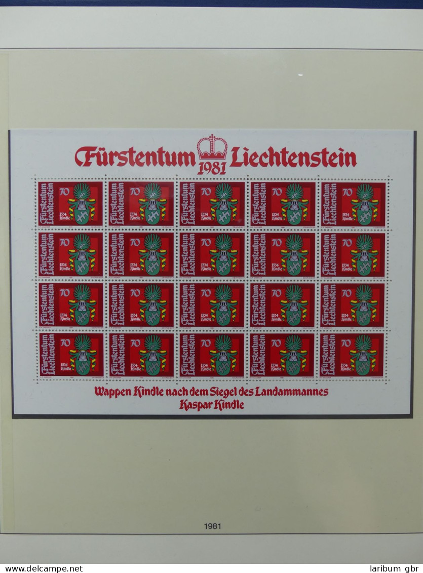 Liechtenstein Sammlung Kleinbogen Ca. 2.700,- Euro Katalogwert #LW219 - Other & Unclassified