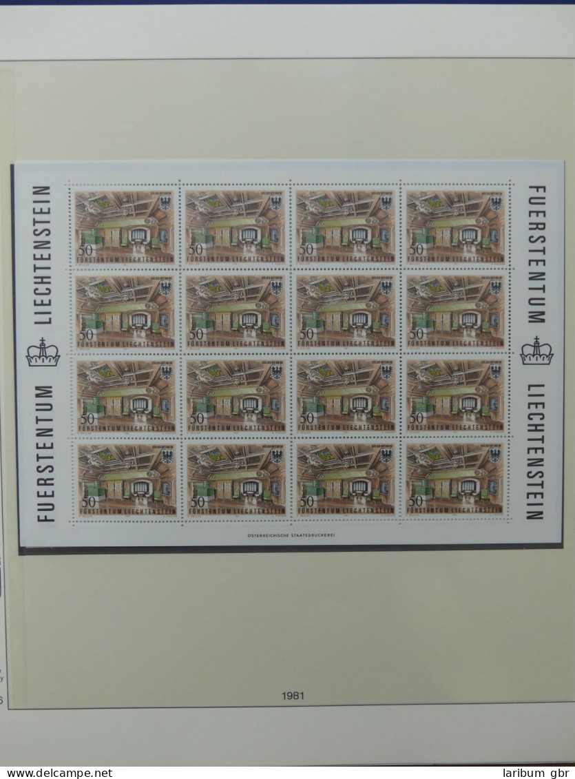 Liechtenstein Sammlung Kleinbogen ca. 2.700,- Euro Katalogwert #LW219