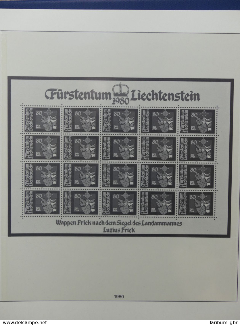 Liechtenstein Sammlung Kleinbogen ca. 2.700,- Euro Katalogwert #LW219