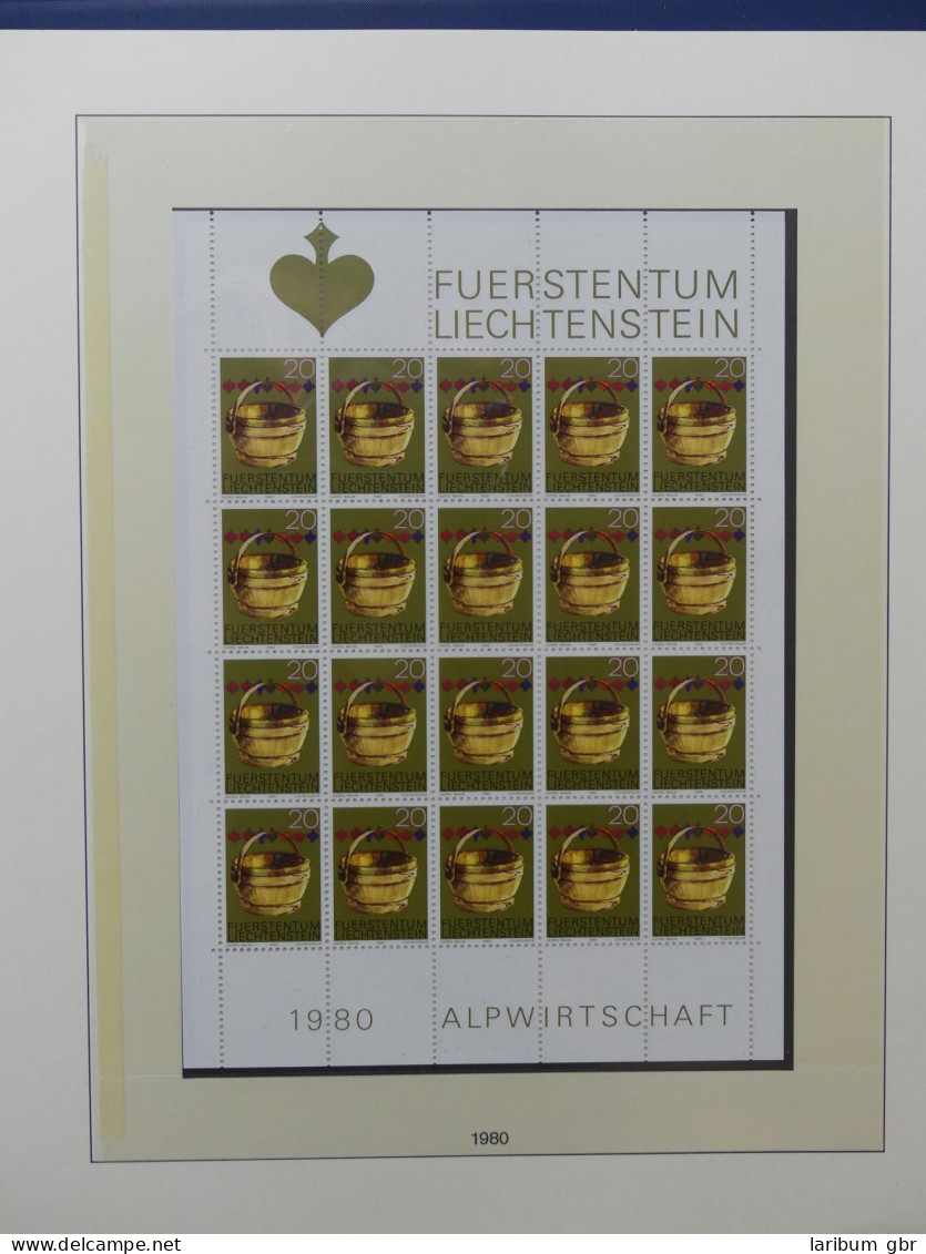 Liechtenstein Sammlung Kleinbogen ca. 2.700,- Euro Katalogwert #LW219