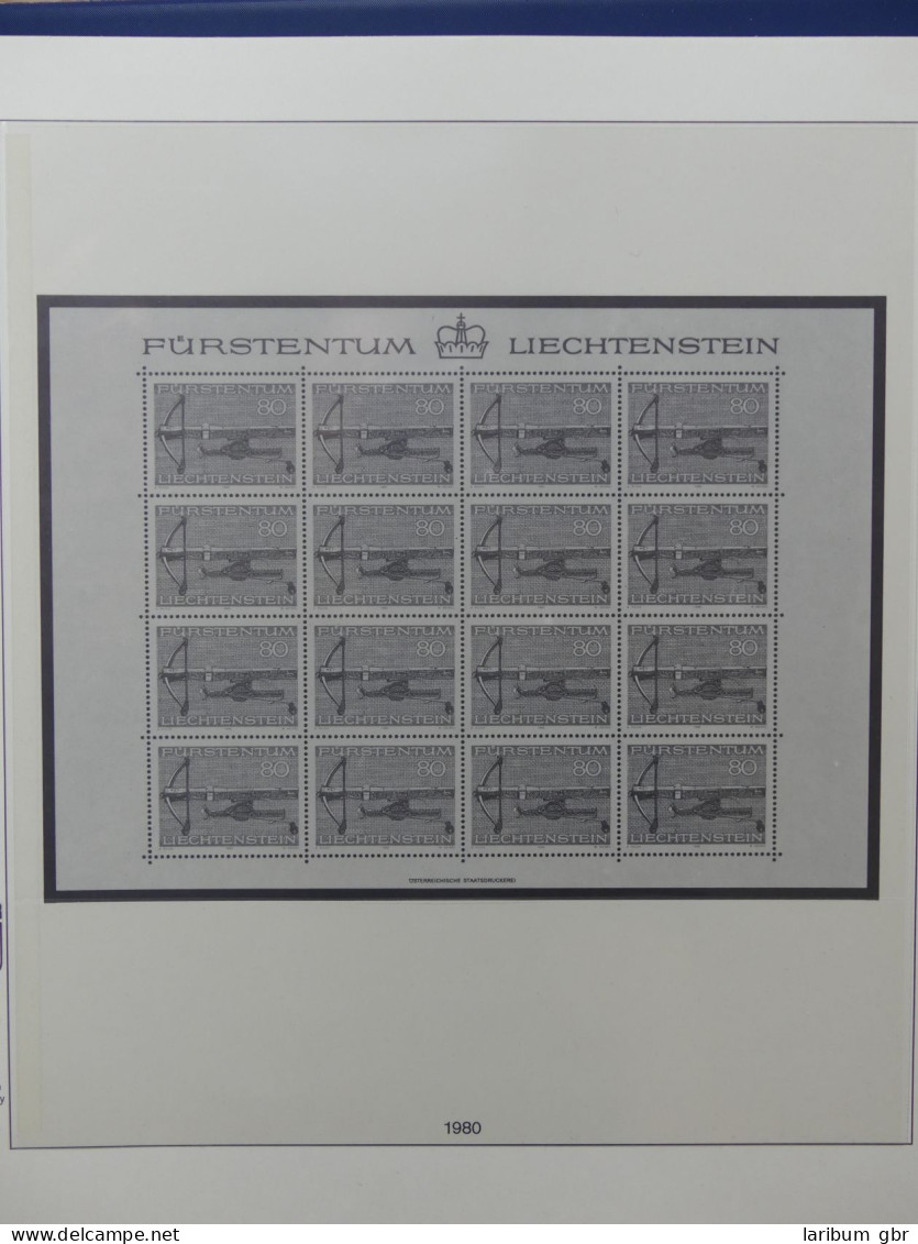 Liechtenstein Sammlung Kleinbogen ca. 2.700,- Euro Katalogwert #LW219