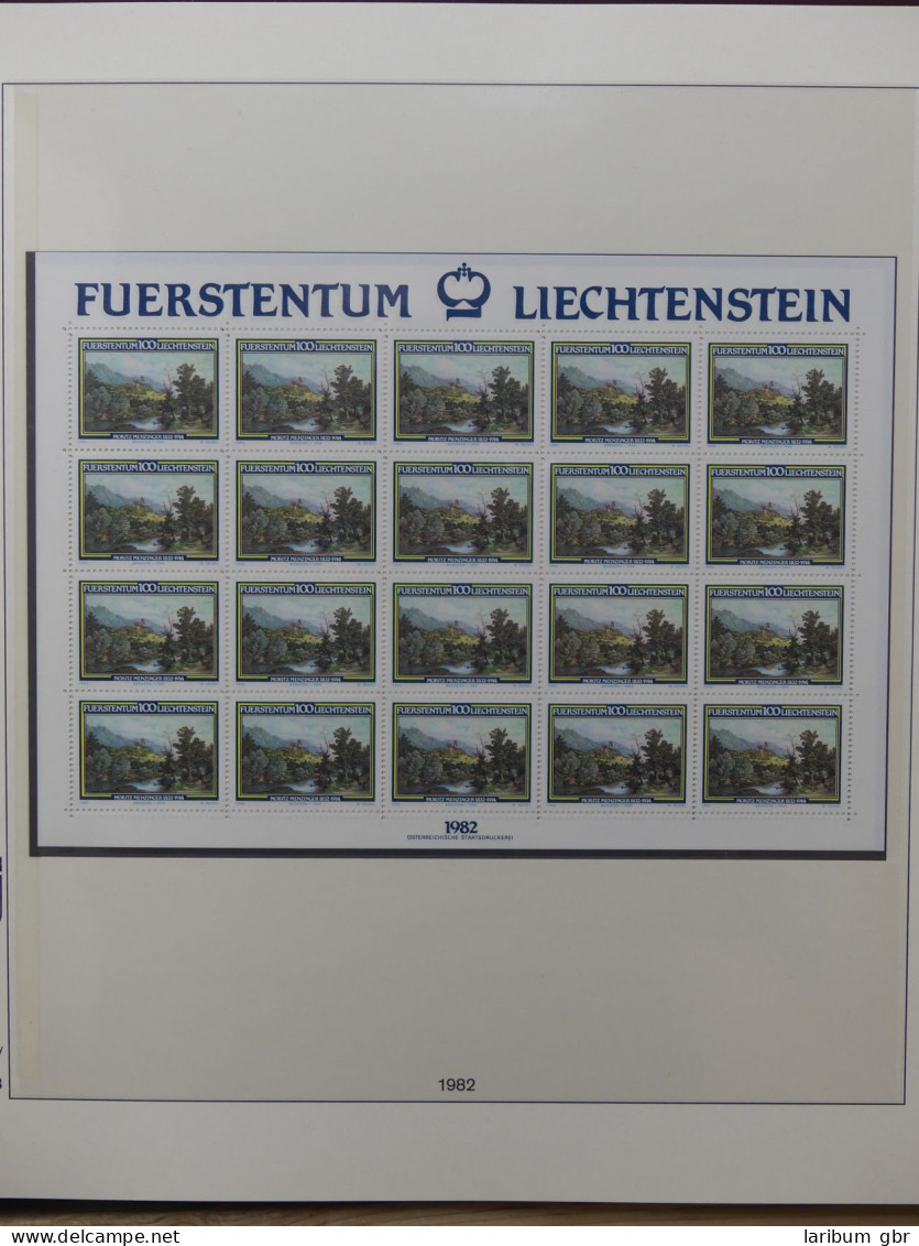 Liechtenstein Sammlung Kleinbogen ca. 2.700,- Euro Katalogwert #LW219