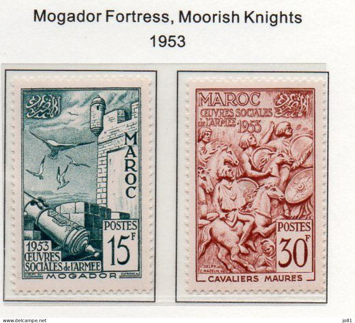 Maroc YT 325-326 Neuf Sans Charnière XX MNH - Unused Stamps