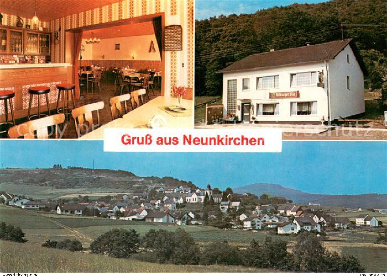 73653997 Neunkirchen Daun Gasthaus Pension Neunkirchener Muehle Gaststube Panora - Daun