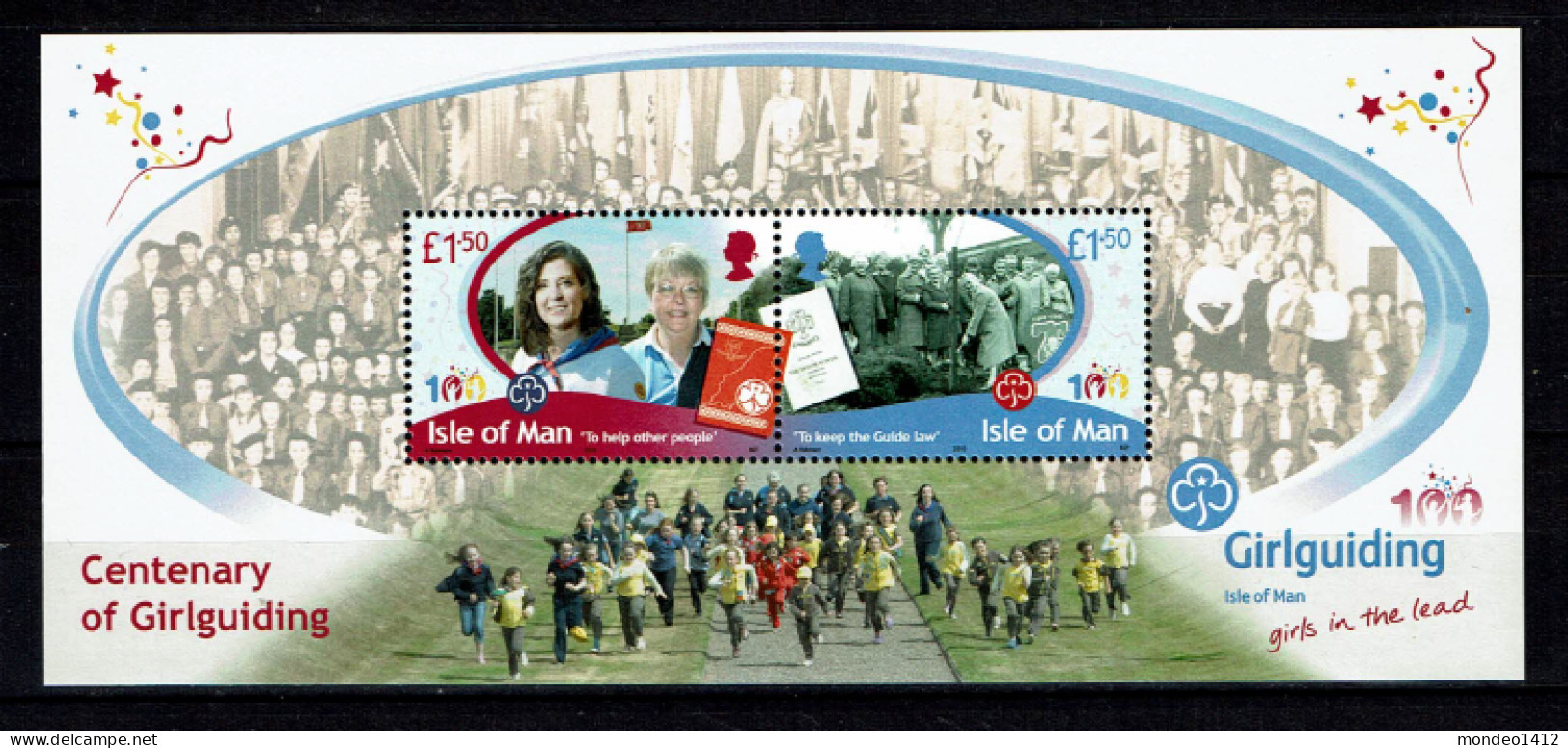 Isle Of Man - 2010 - MNH - Scouts, Girlguiding Centenary - Man (Insel)