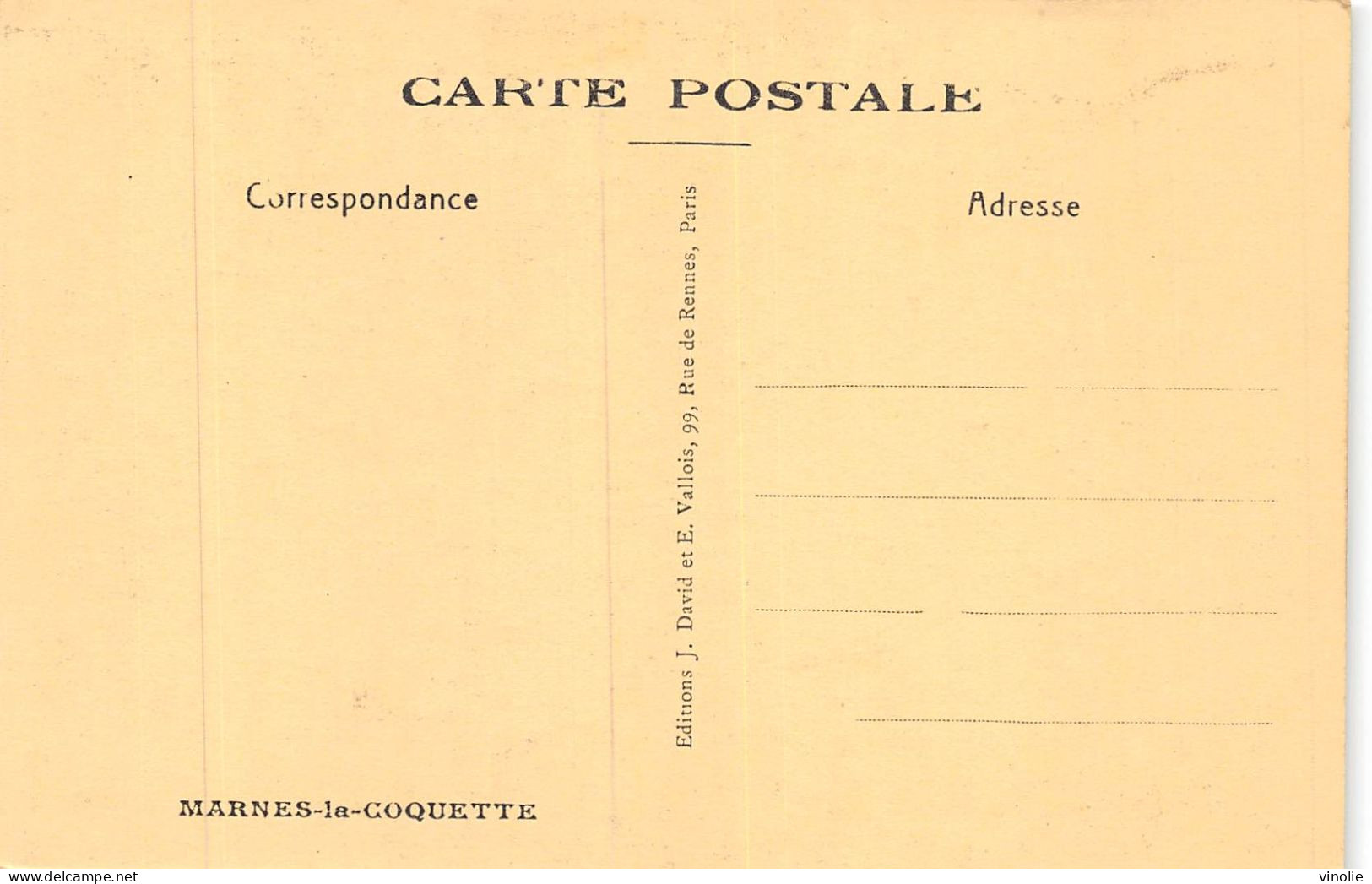 24-5734 : MARNES-LA-COQUETTE. - Other & Unclassified