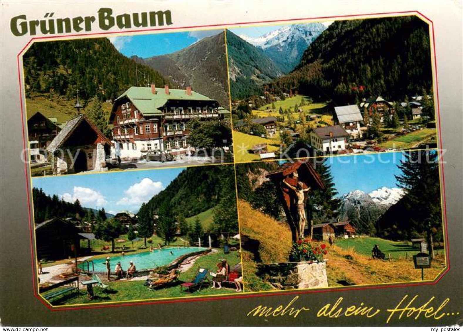 73653995 Badgastein Hotel Gruener Baum Im Naturschutzgebiett Koetschachtal Swimm - Otros & Sin Clasificación