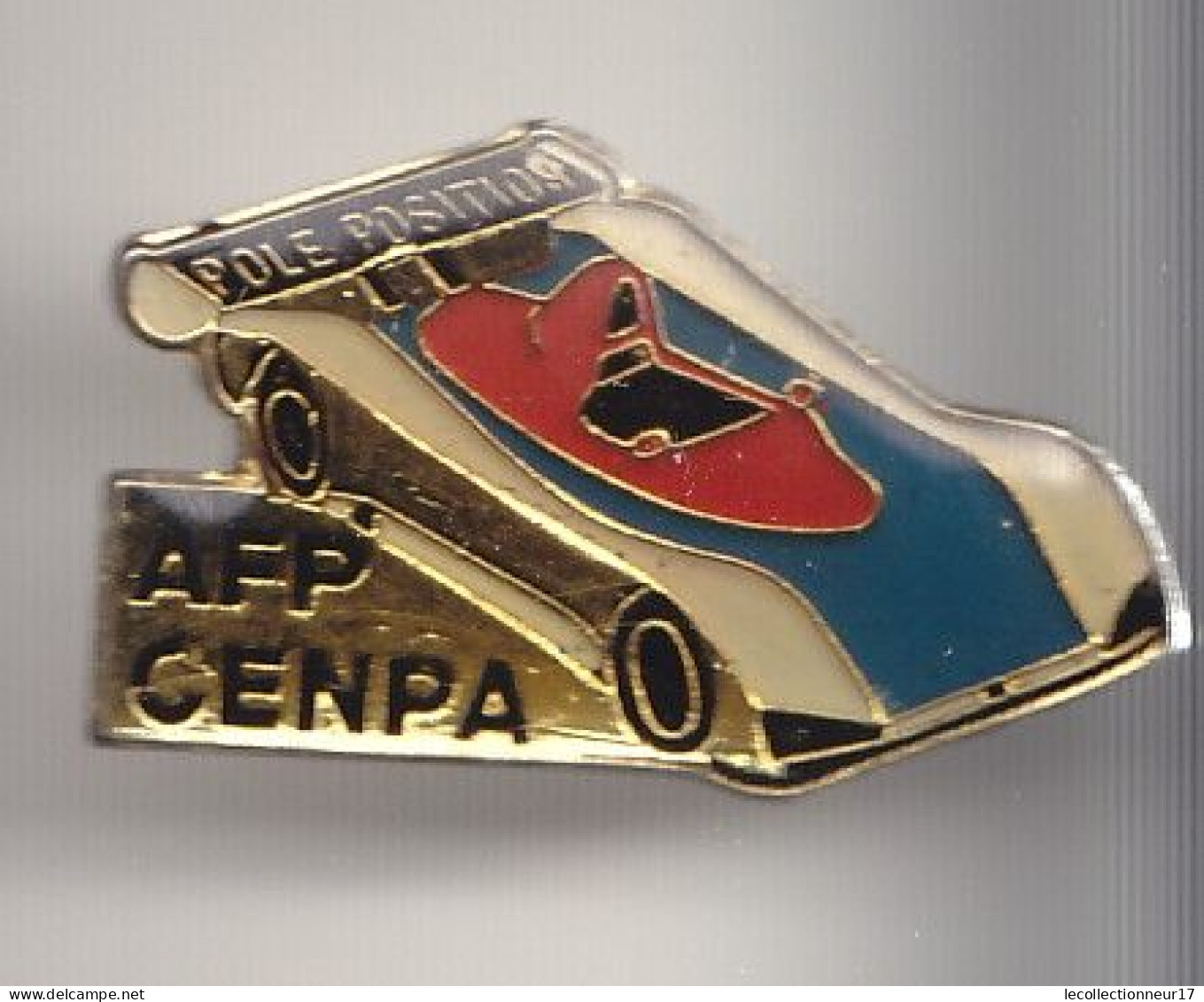 Pin's AFP  Cenpa Pole Position Voiture De Course  Réf 7995JL - Andere & Zonder Classificatie