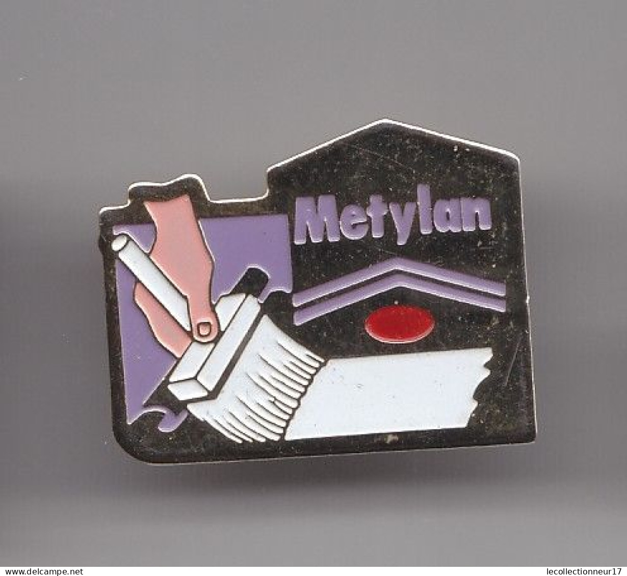 Pin's Metylan Colle  Papier Peint Réf 7999JL - Other & Unclassified