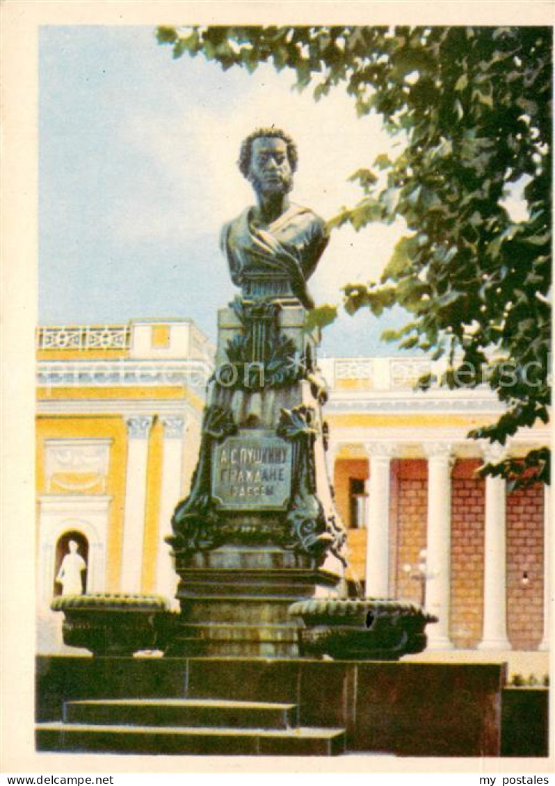 73653957 Odessa Odeca Ukraine Alexander Puschkin Denkmal Bueste  - Oekraïne