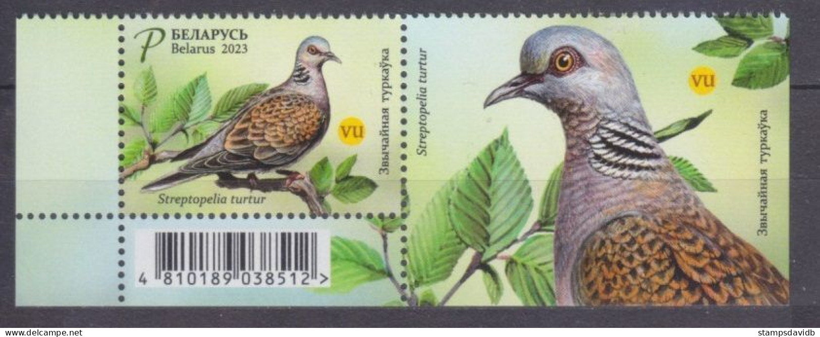 2023 Belarus 1485+Tab Birds - Doves - Segler & Kolibris
