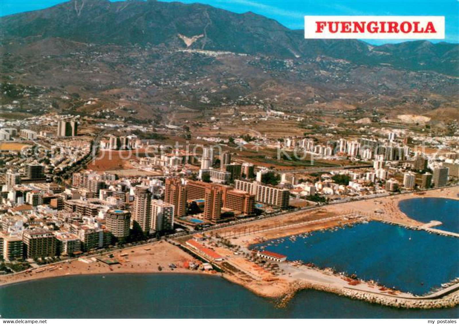 73653936 Fuengirola Vista Aérea Del Puerto Y Pueblo Fuengirola - Otros & Sin Clasificación