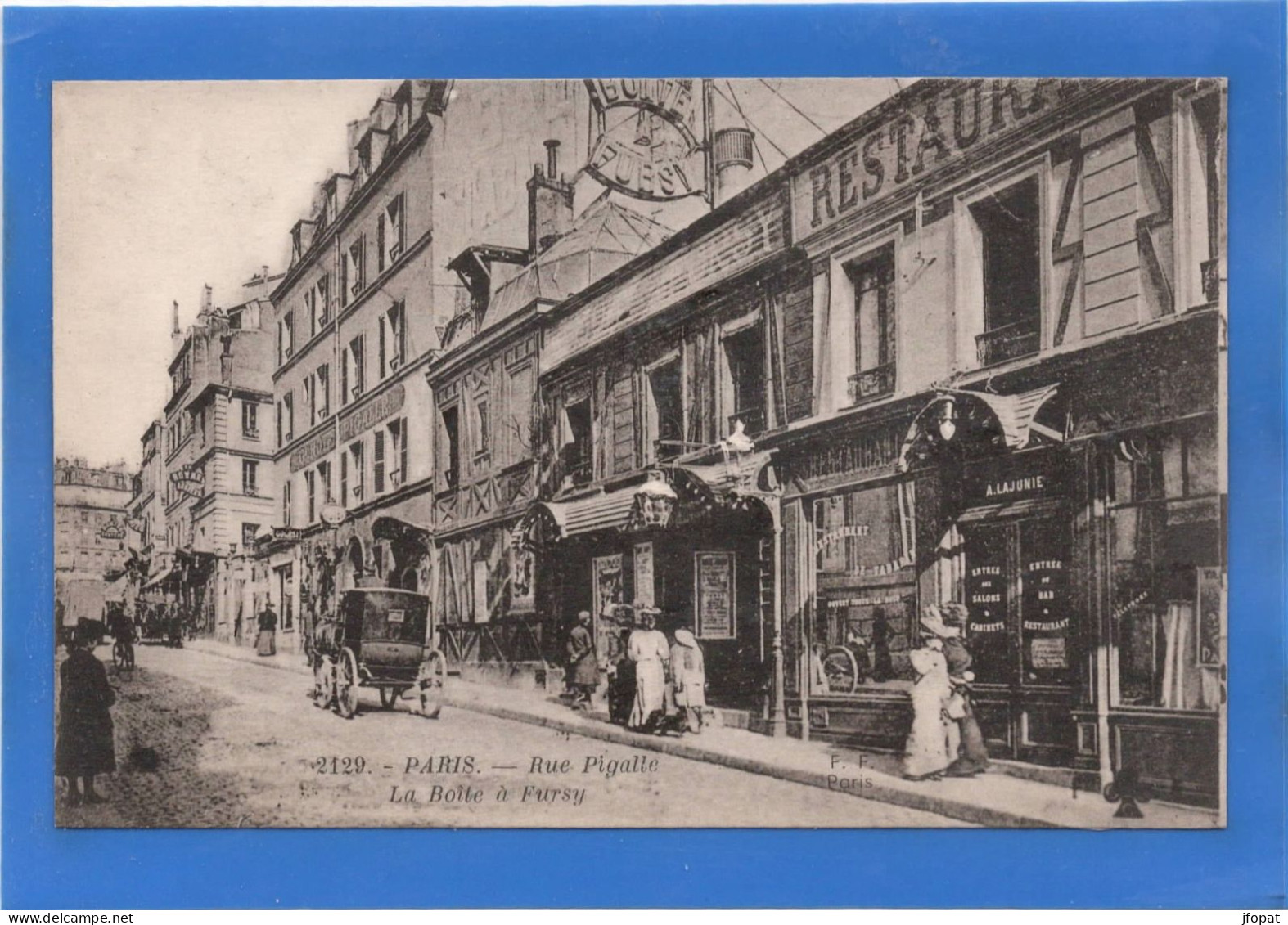 75 PARIS - 9ème, Rue Pigalle, La Boite à Fursy - District 09