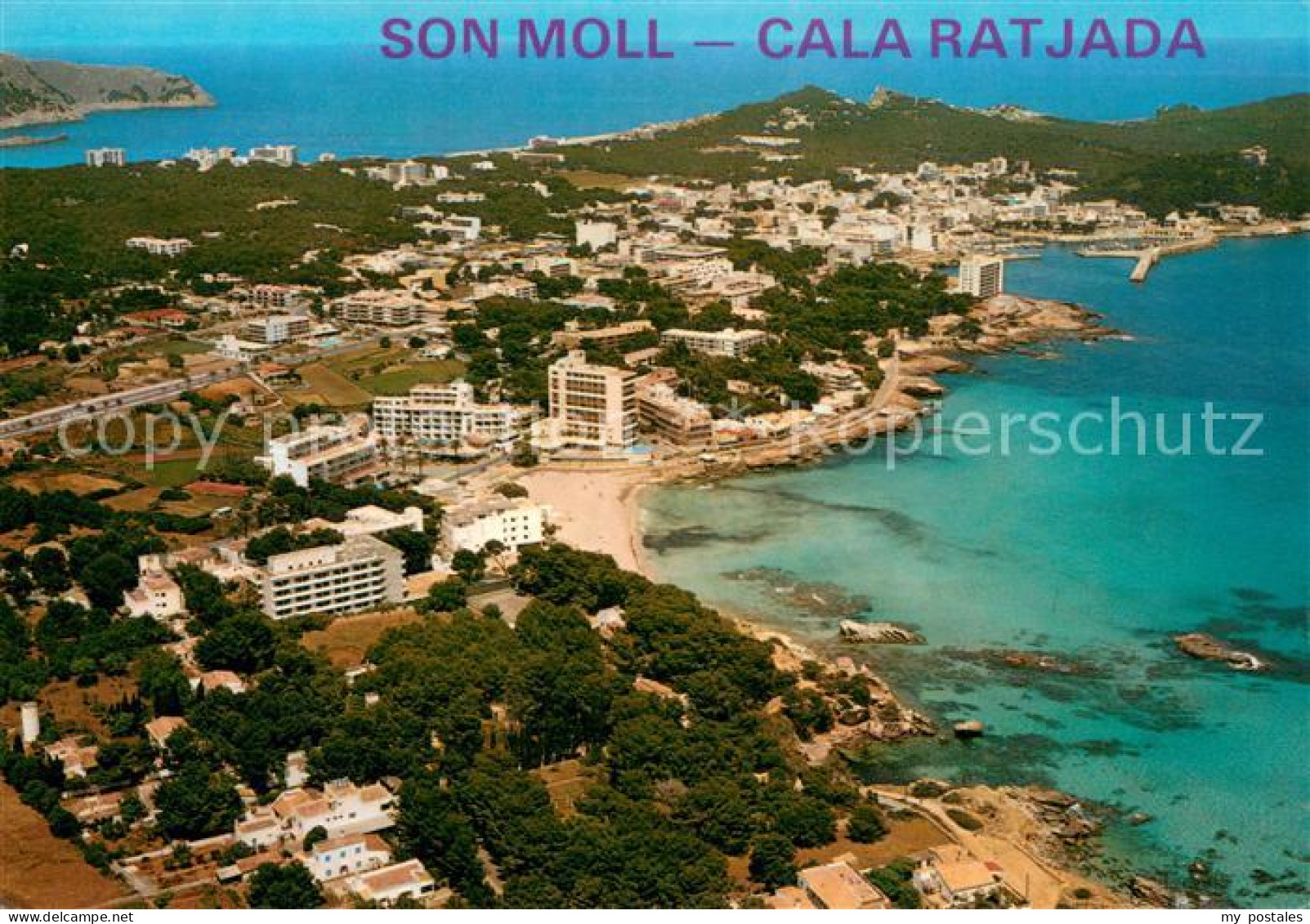 73653905 Cala Ratjada Mallorca Playa De Son Moll Vista Aérea Cala Ratjada Mallor - Otros & Sin Clasificación