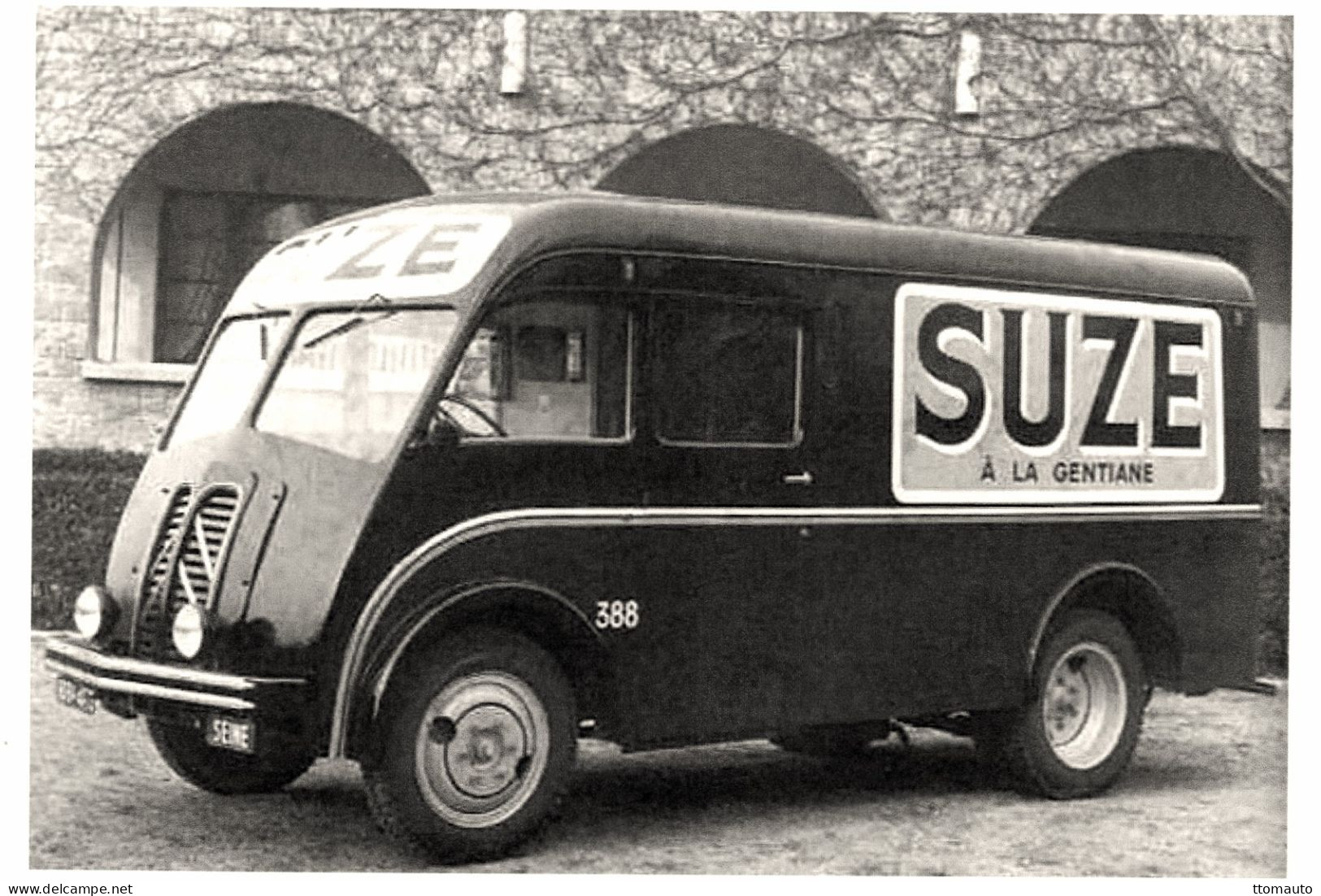 Citroen Camionnette Publicitaire Pour La Marque Suze A La Gentiane  -  15x10 PHOTO - Camions & Poids Lourds