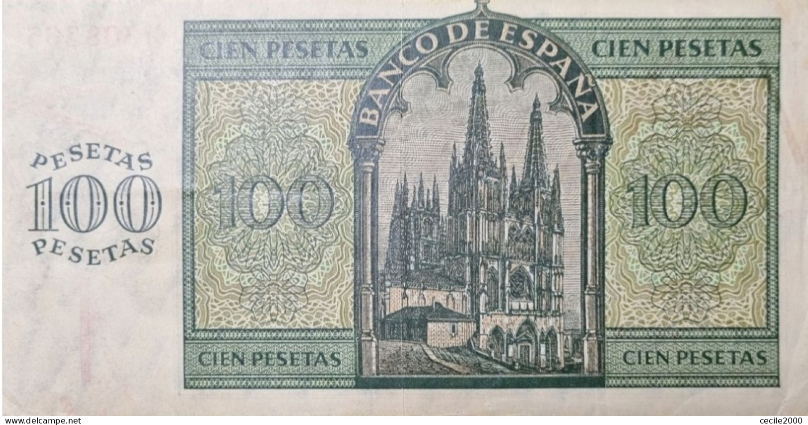 BILLET ESPAGNE SPAIN BANKNOTE 100 PESETAS 1936 AUNC BILLETE ESPAÑA EBC *COMPRAS MULTIPLES CONSULTAR* - 100 Pesetas