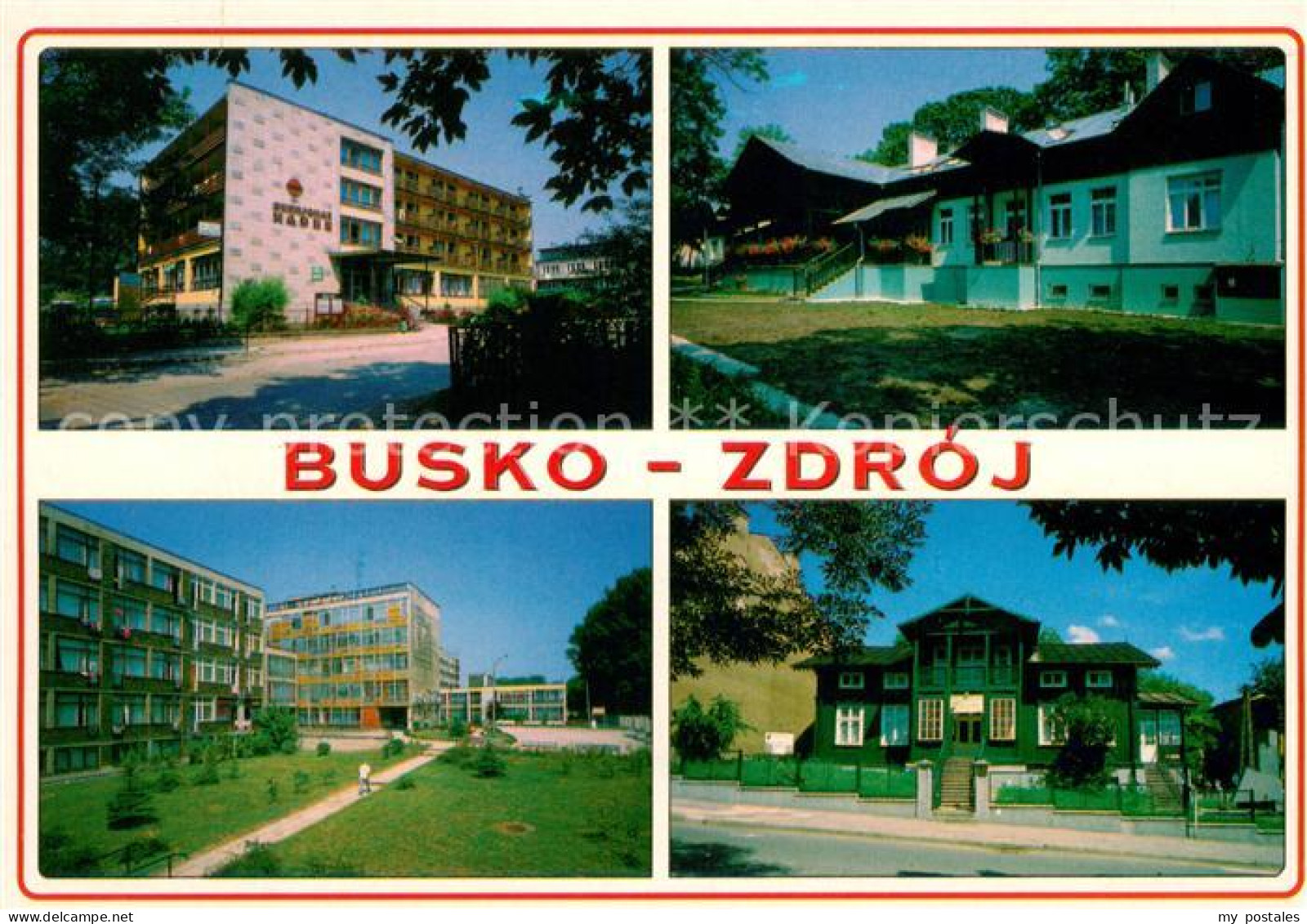 73653880 Busko-Zdroj Sanatorium Villa Zielona Budynek Galerie Bibliothek Museum  - Pologne