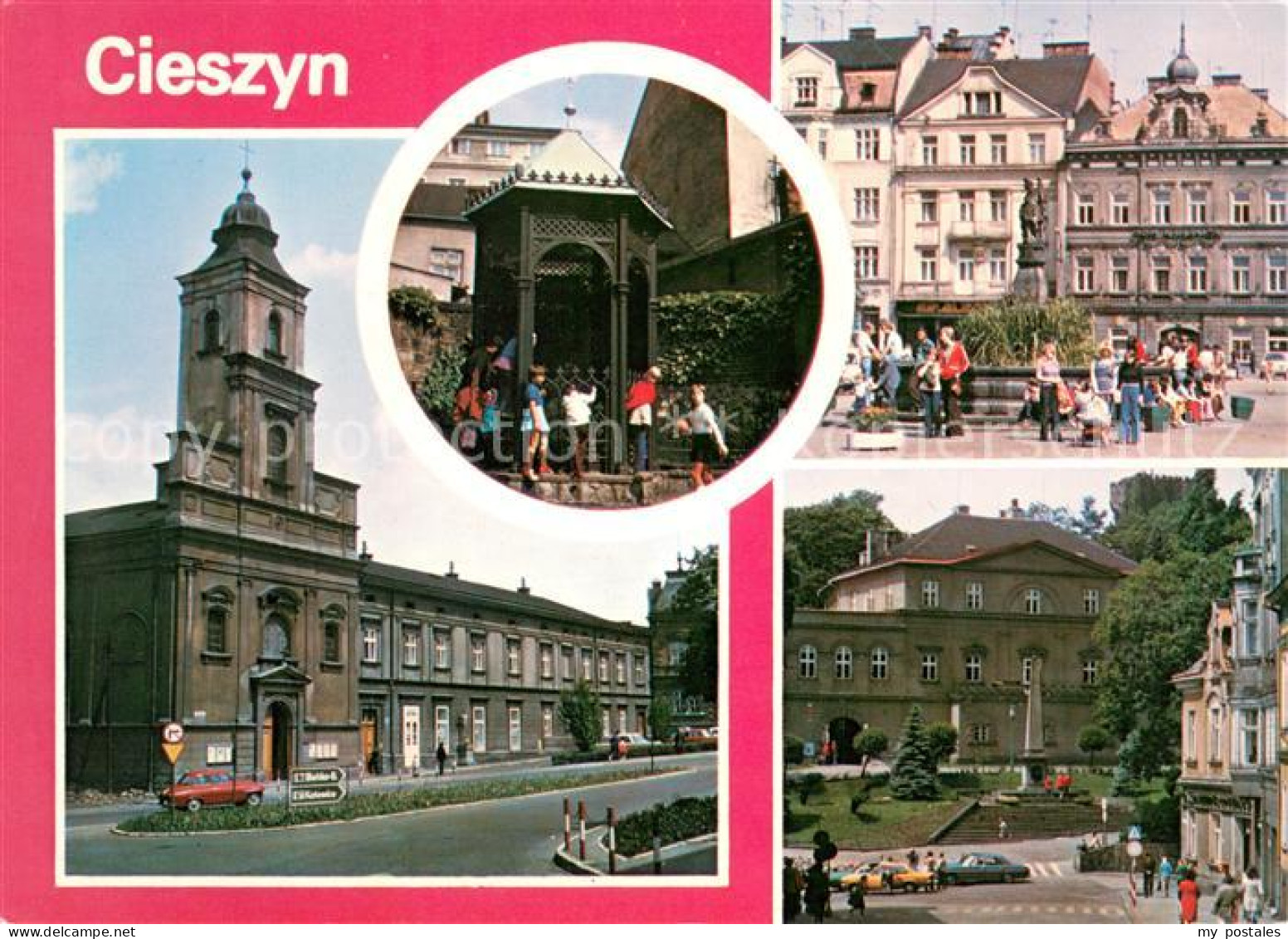 73653874 Cieszyn Kirche Kloster Studnia Bracka Marktplatz Schloss Musikschule Ci - Polonia