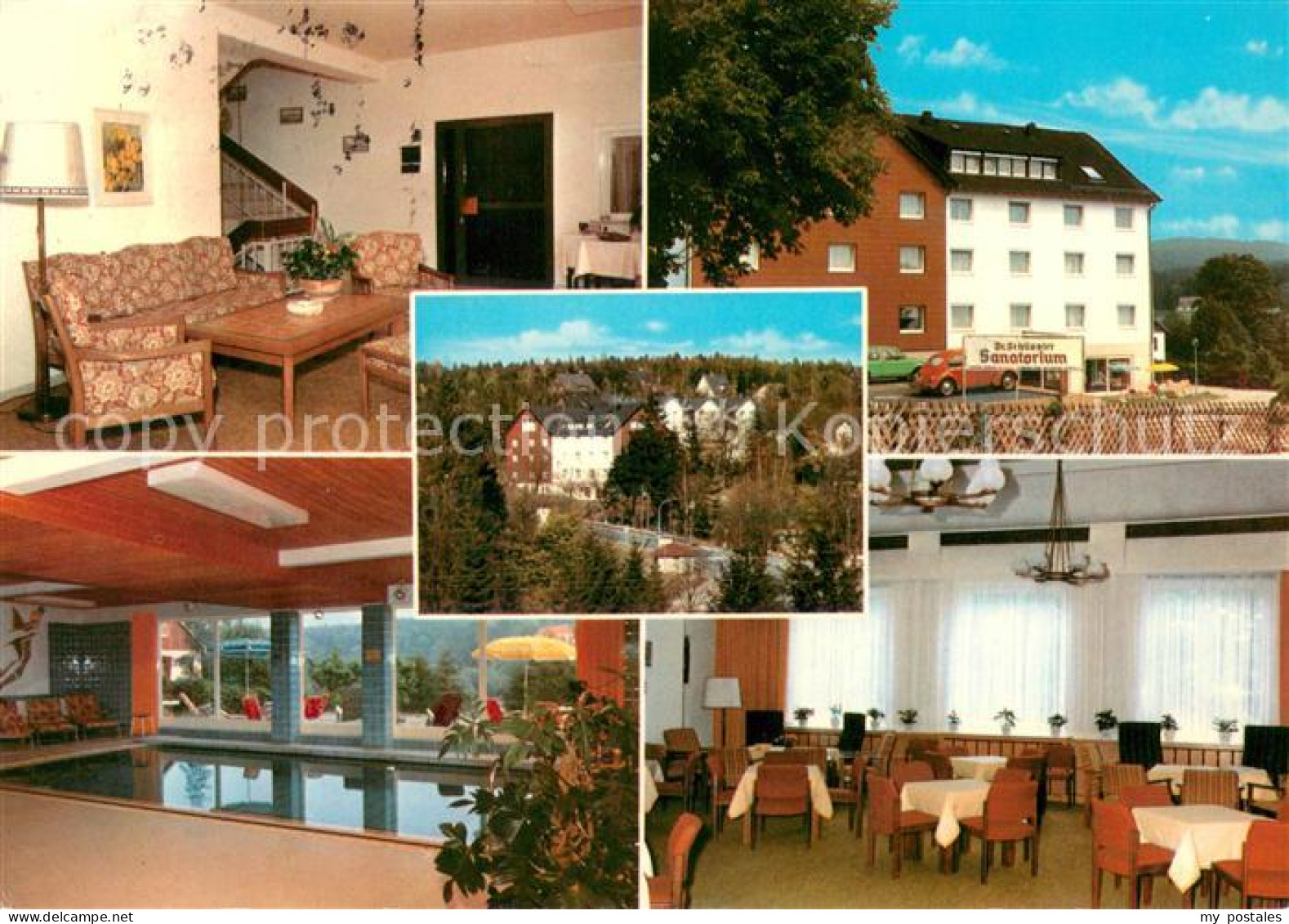 73653856 Hahnenklee-Bockswiese Harz Dr Schuessler Sanatorium Speisesaal Hallenba - Goslar