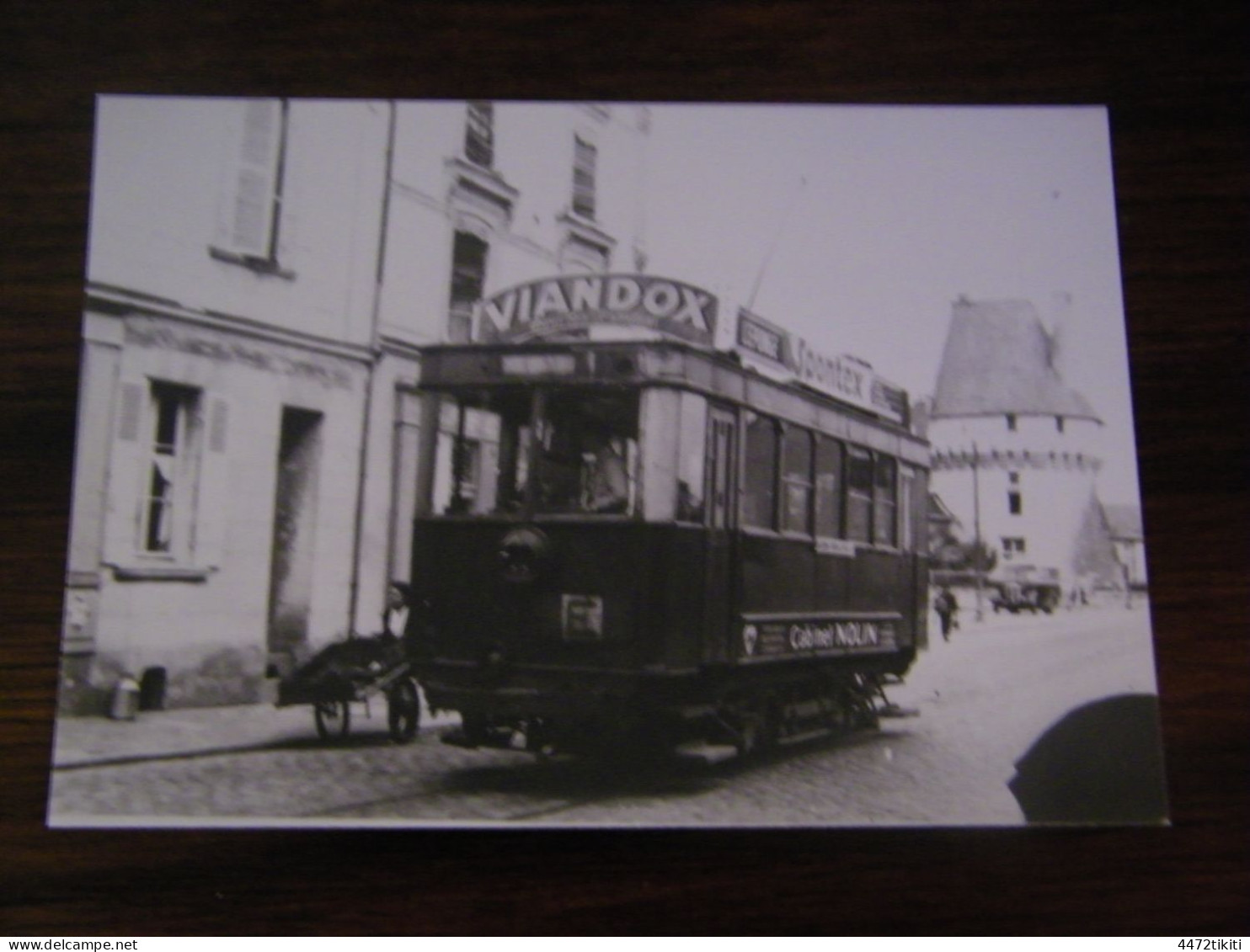 Photographie - Angers (49) - Tramway Pub Viandox - Les Ponts De Cé - 1947 - SUP (HV 89) - Angers