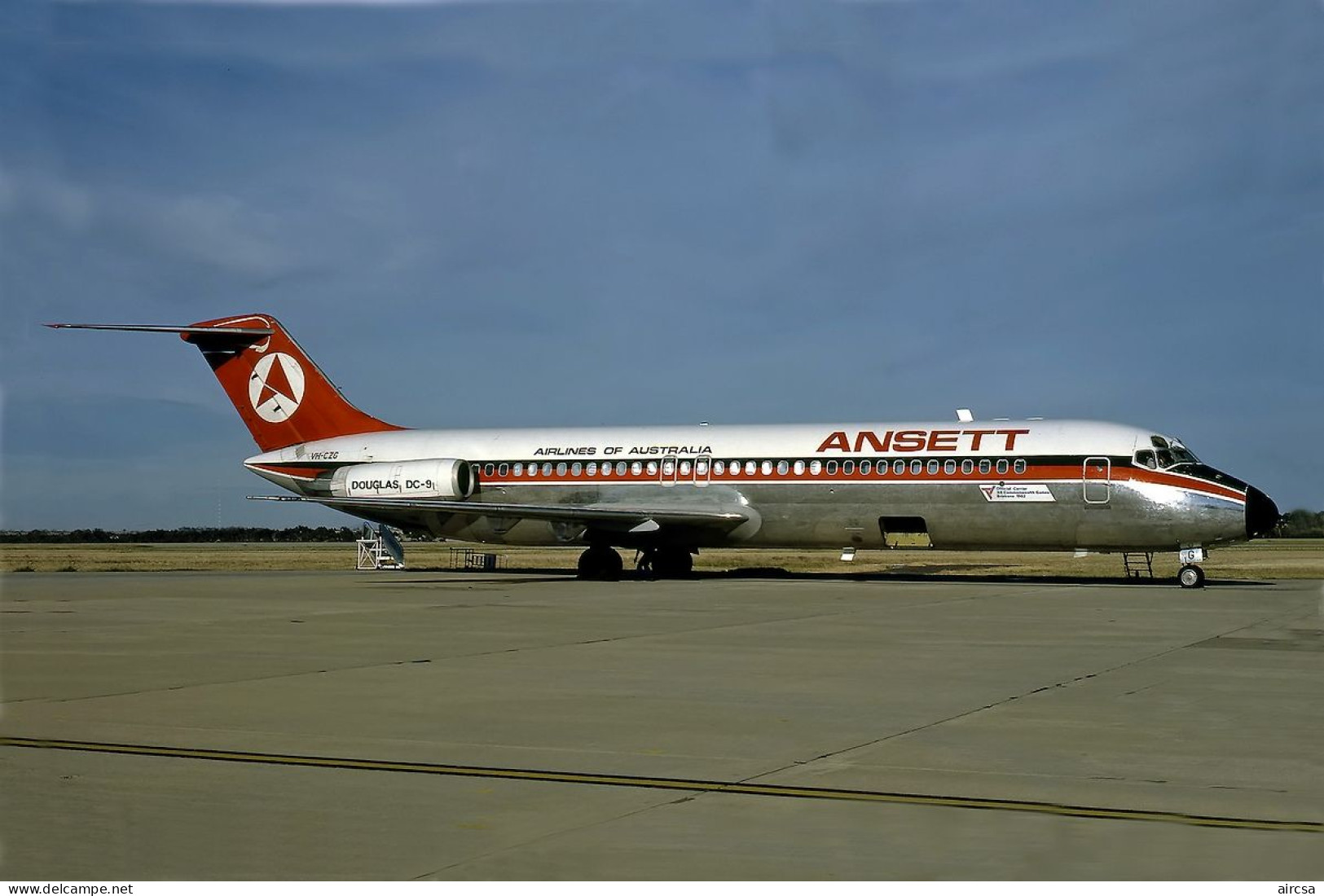 Aviation Postcard-WGA-1447 ANSETT AIRLINES OF AUSTRALIA Douglas DC-9-31 - 1946-....: Era Moderna