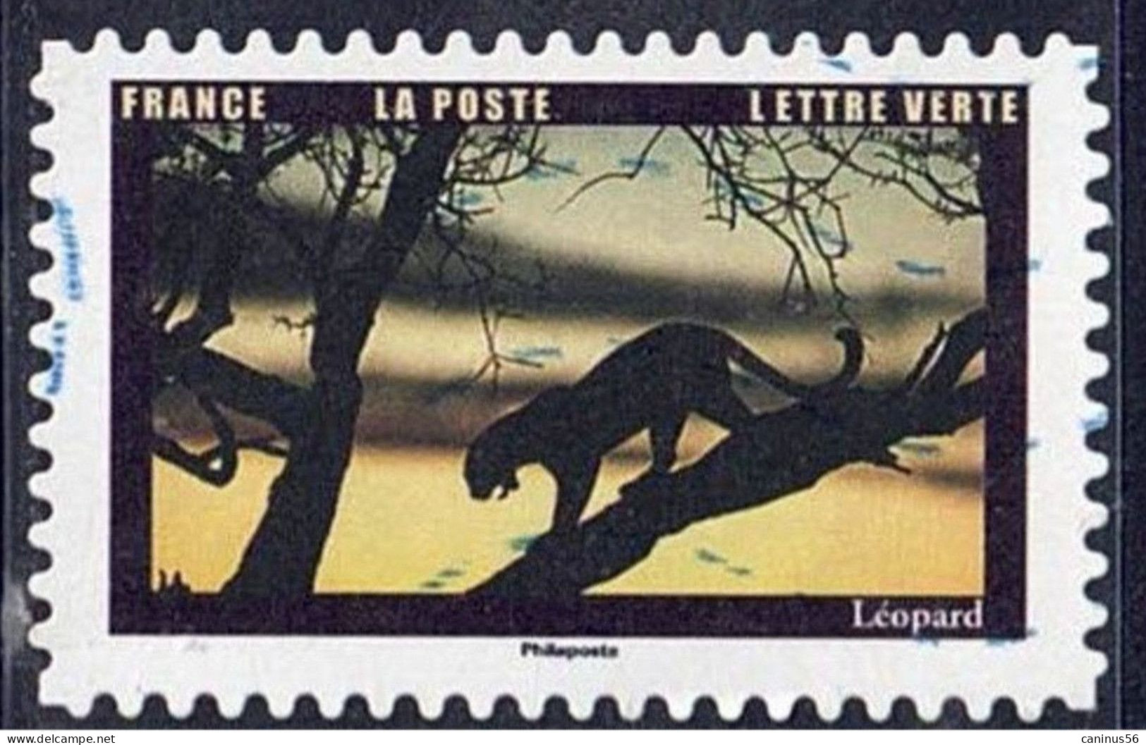 2022 Yt AA 2109 (o)  Les Animaux Au Crépuscule Léopard - Gebruikt
