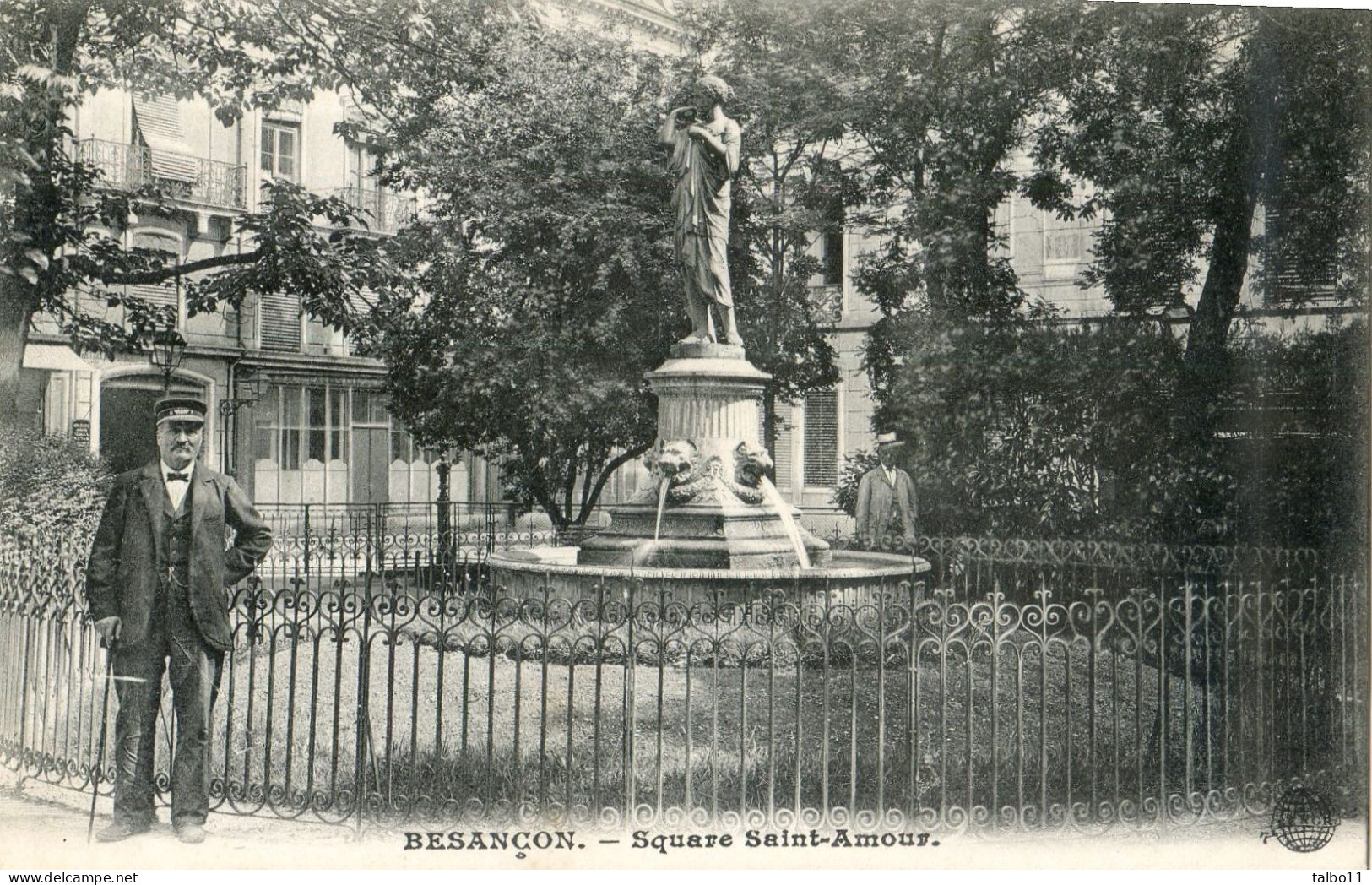 25 - Besançon - Square Saint Amour - Besancon