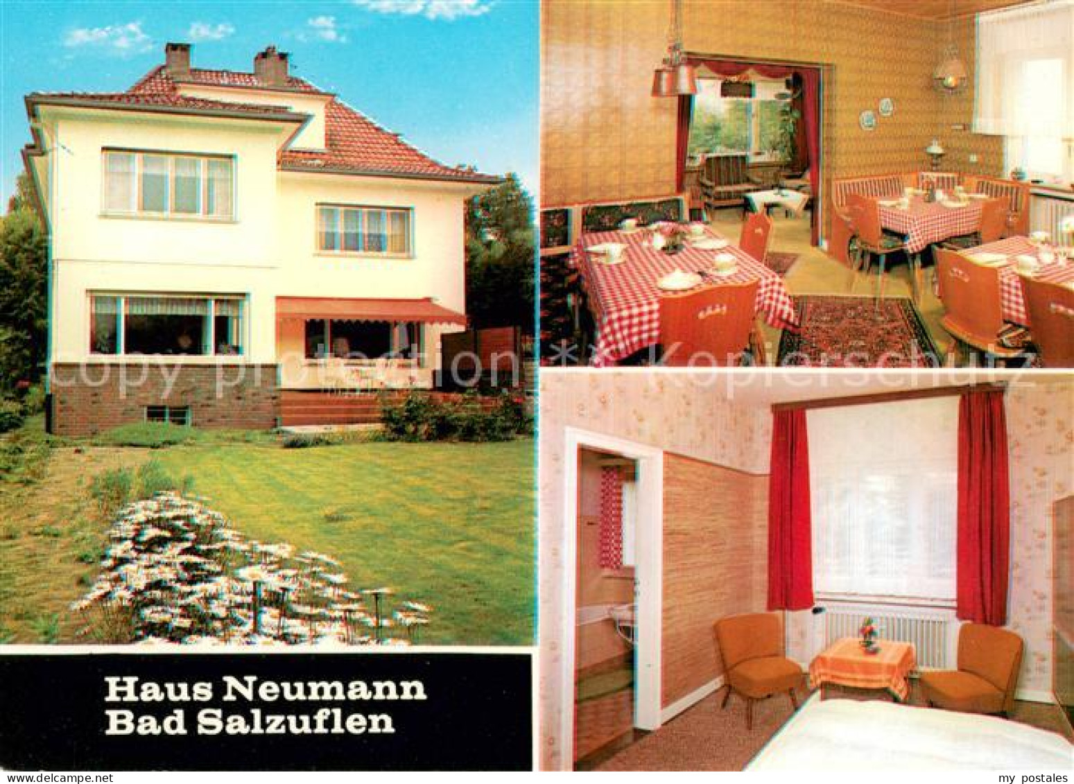 73653768 Bad Salzuflen Gaestehaus Pension Haus Neumann Gastraum Fremdenzimmer Ba - Bad Salzuflen