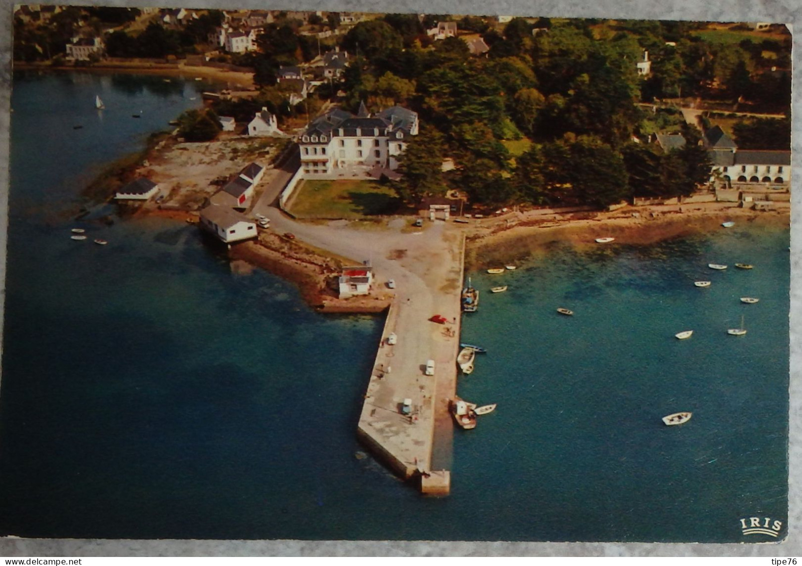 56 Morbihan CPM Larmor Baden La Cale Et Le Port Avec L'hôtel Du Grand Air Et L'hôtel Des Iles - Andere & Zonder Classificatie