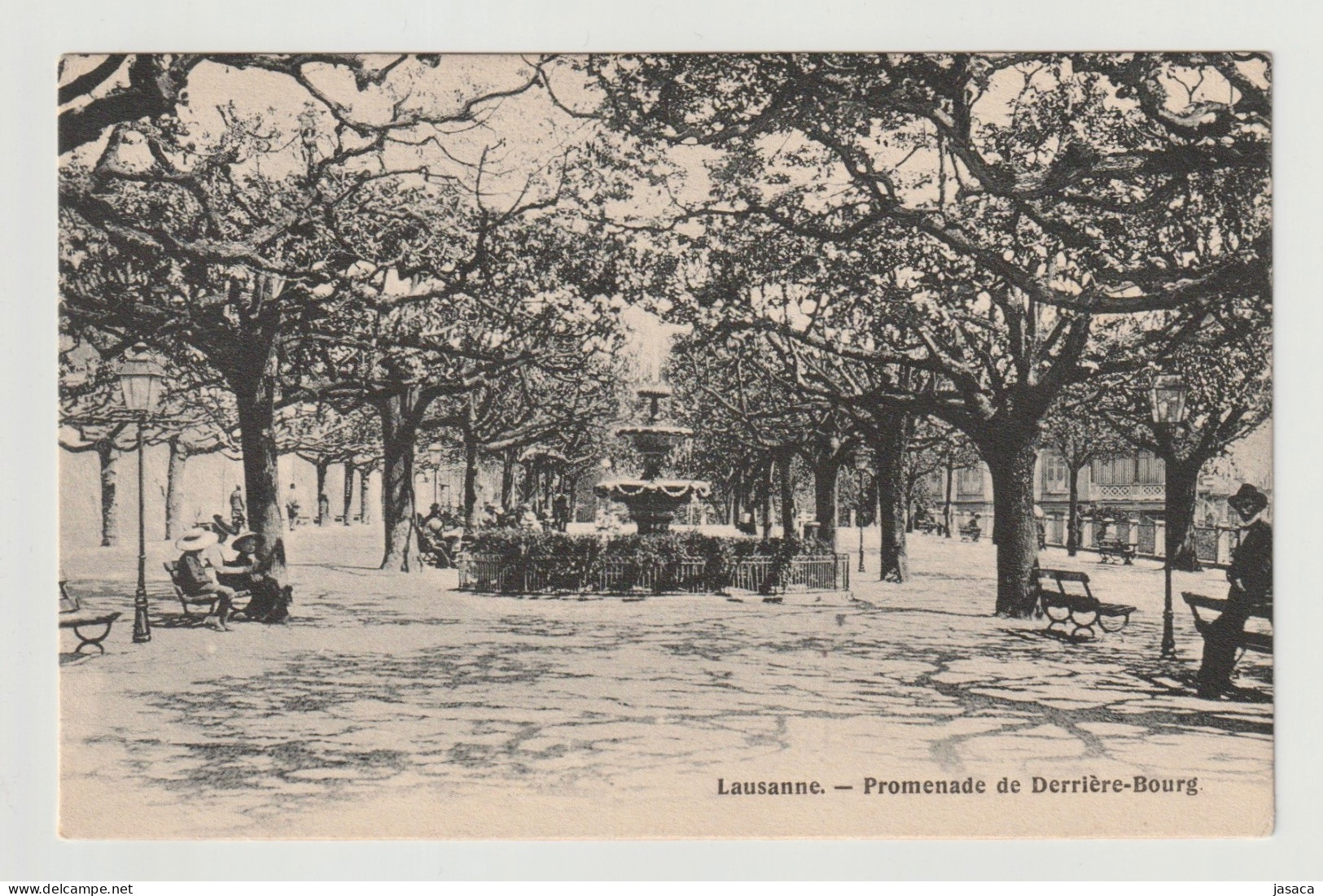 Lausanne - Promenade  Derrière Bourg - Lausanne