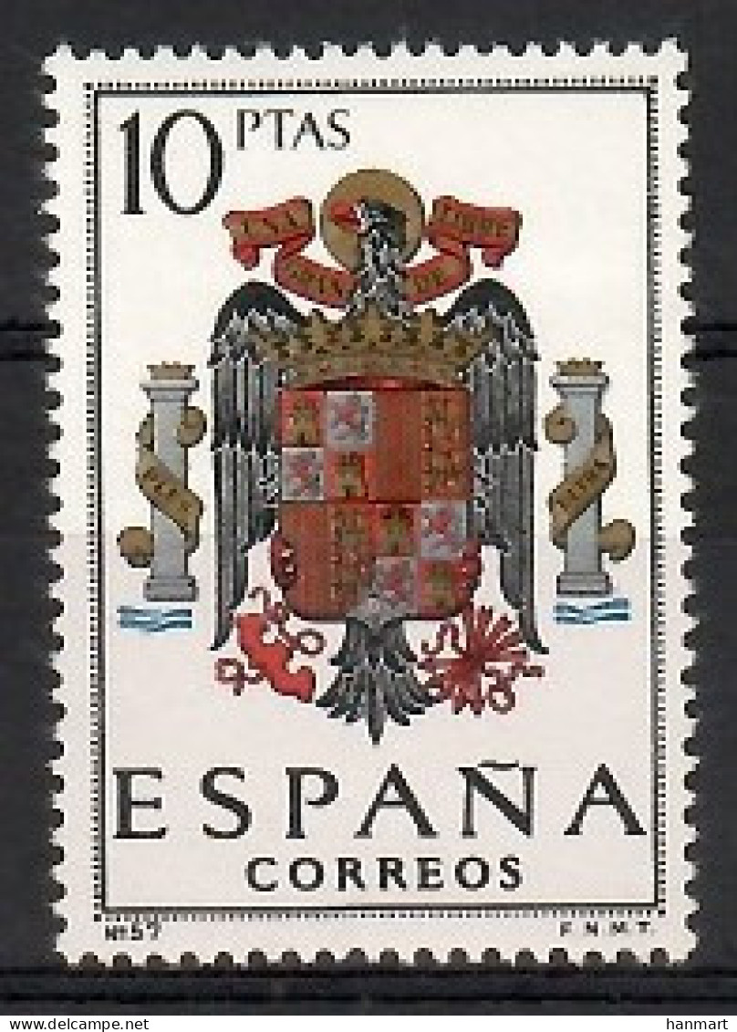 Spain 1966 Mi 1641 MNH  (ZE1 SPN1641) - Timbres