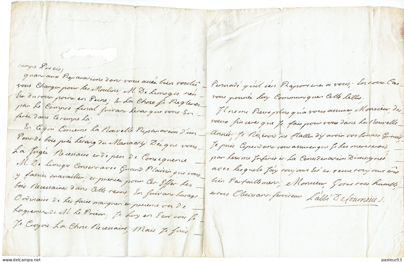 Roanne Loire Lettre De 1739 Pour Chatelaudren 1ère Période - 1701-1800: Vorläufer XVIII