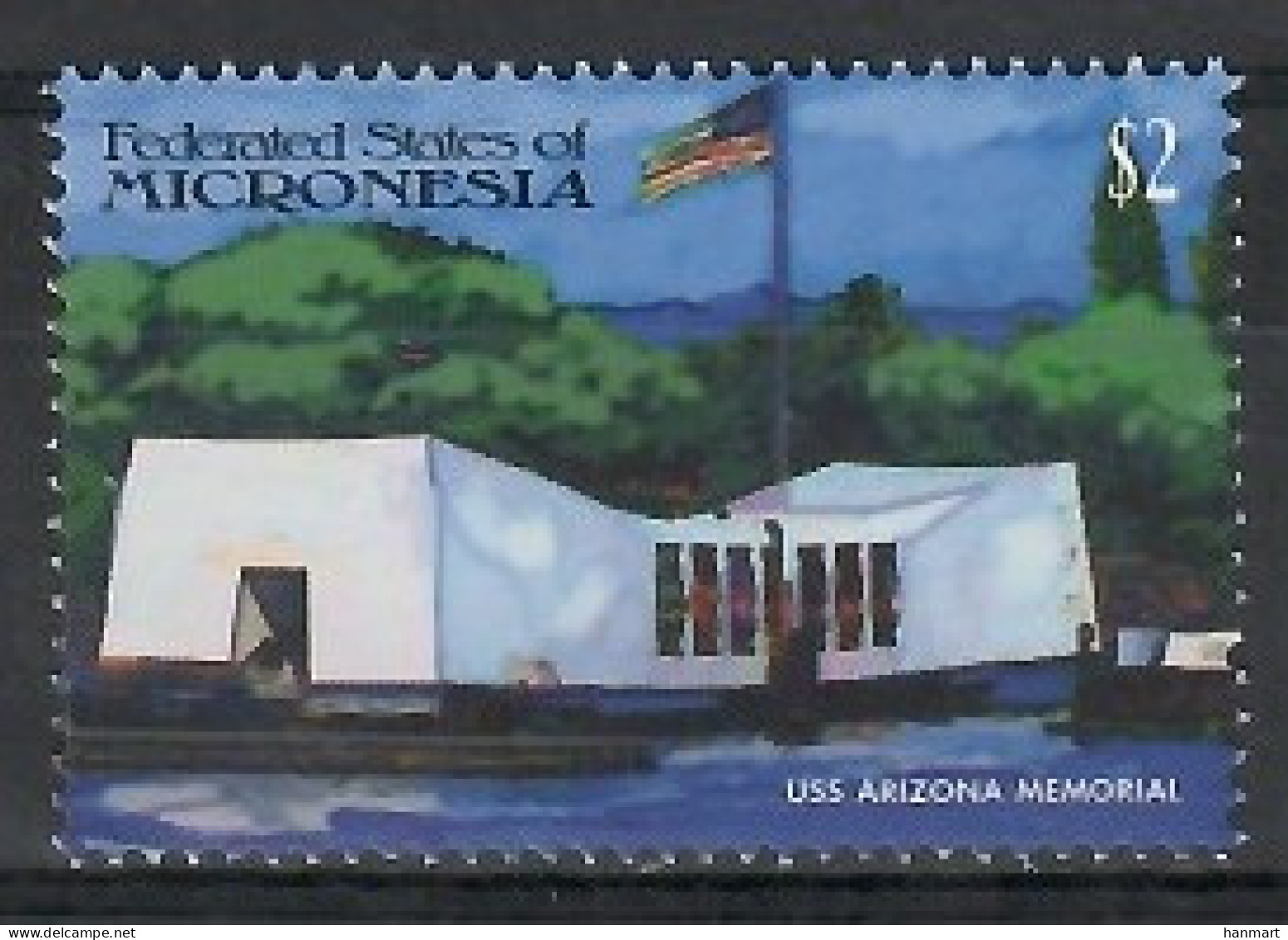 Micronesia, Federated States Of  2001 Mi 1268 MNH  (ZS7 MCR1268) - Andere & Zonder Classificatie