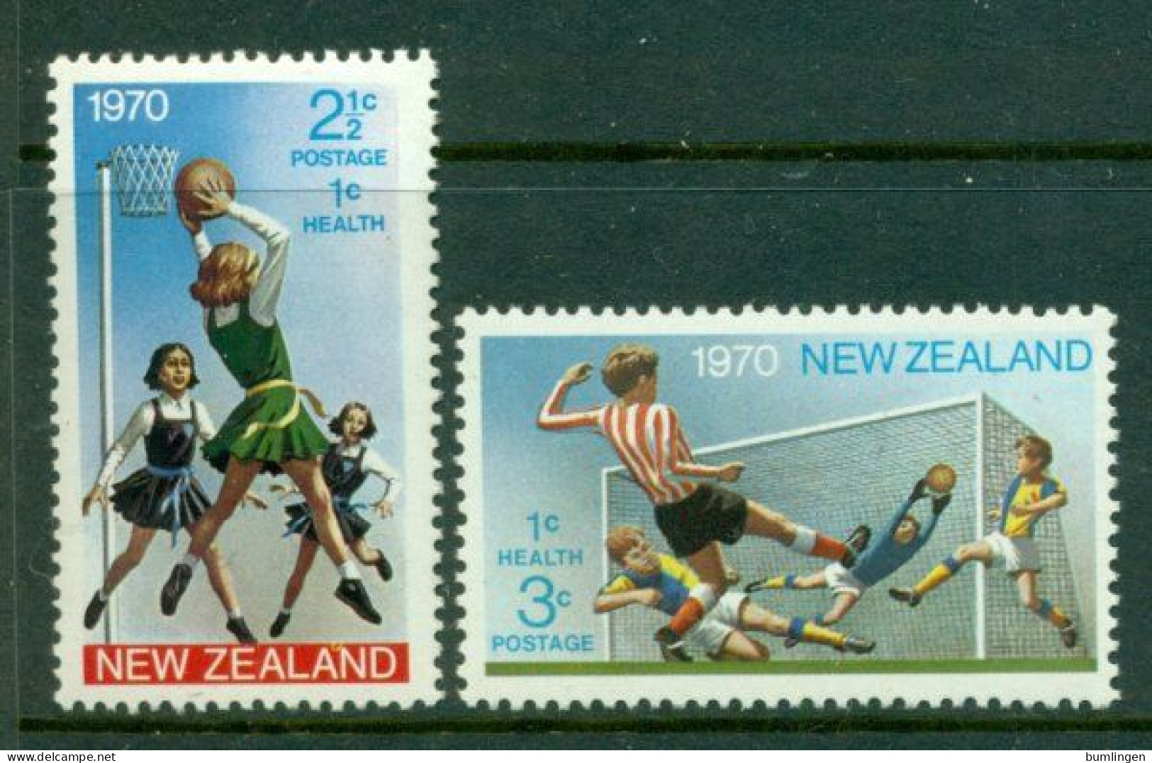 NEW ZEALAND 1970 Mi 543-44** Health - Sport [B869] - Autres & Non Classés