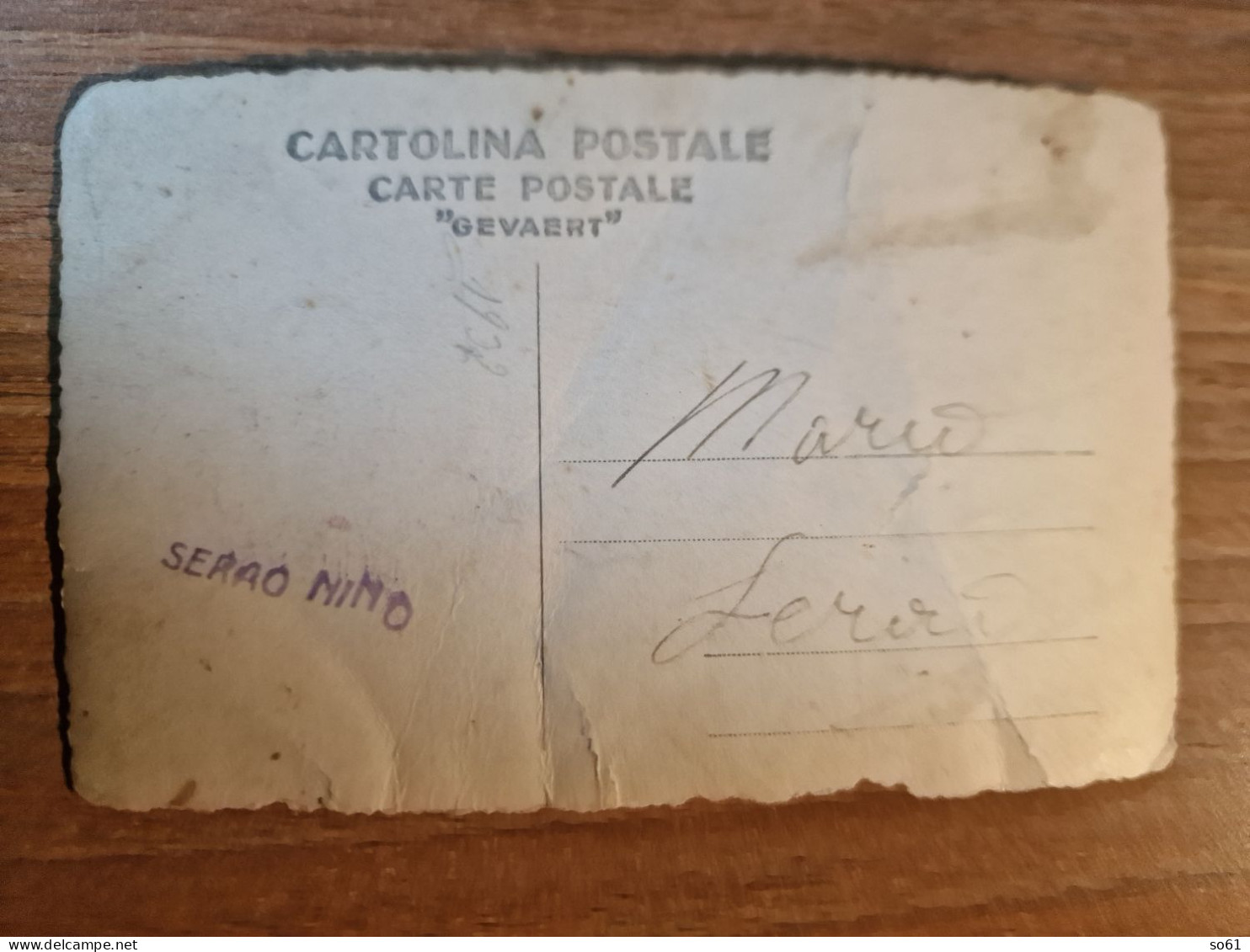 19398.   Fotografia Cartolina D'epoca Uomini In Posa Aa '20 Italia - 13,5x8,5 - Personas Anónimos