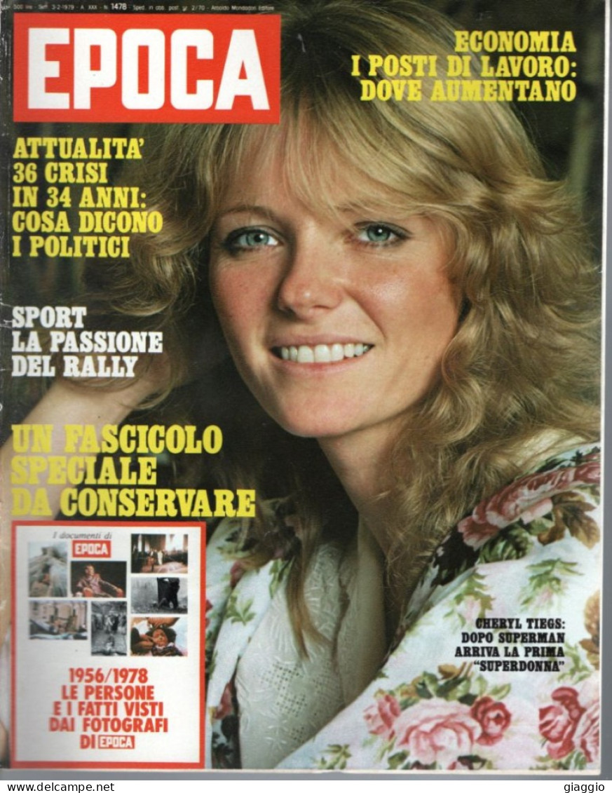 °°° RIVISTA EPOCA N° 1478 DEL 3 FEBBRAIO 1979 °°° - Other & Unclassified