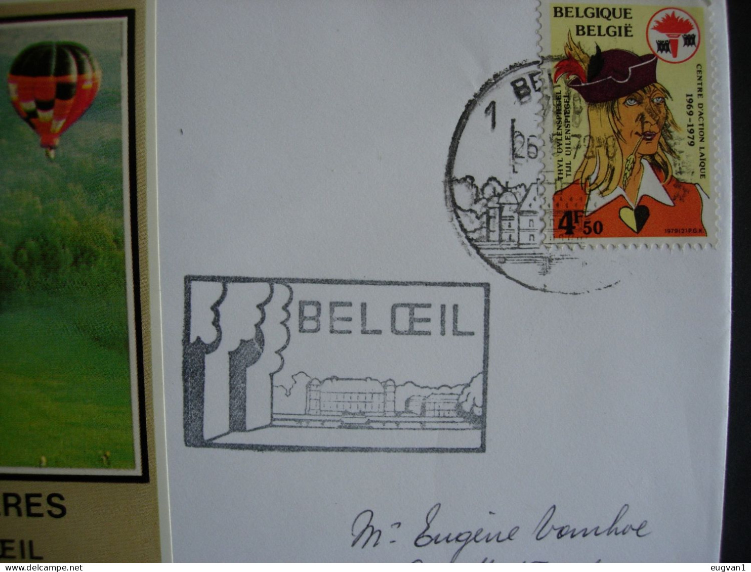 Belgique. Beloeil. 4me Challenge Prince De Ligne. 26.5.1979 - Montgolfier
