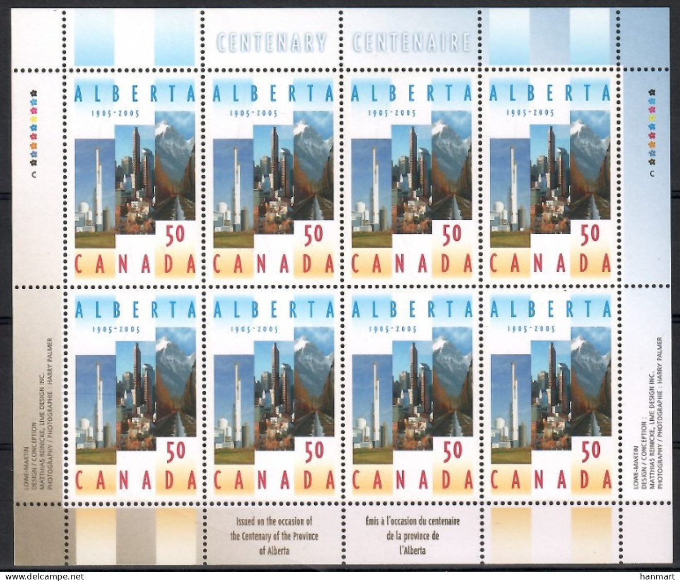 Canada 2005 Mi Sheet 2288 MNH  (ZS1 CNDark2288) - Other