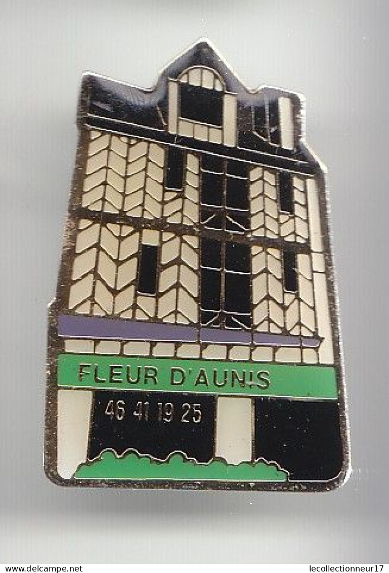 Pin's Fleur D' Aunis Aigrefeuille D'aunis  En Charente Maritime Dpt 17 Maison   Réf 5913 - Cities