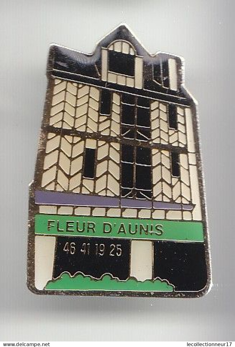 Pin's Fleur D' Aunis Aigrefeuille D'aunis  En Charente Maritime Dpt 17 Maison   Réf 5913 - Villes