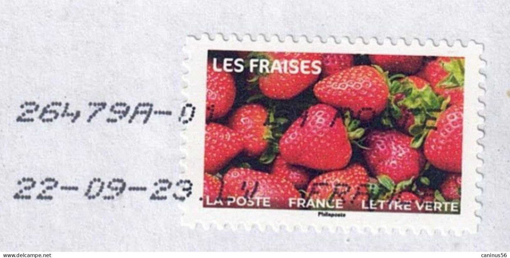 2023 Yt AA 2295   Fruits à Savourer Les Fraises - Used Stamps