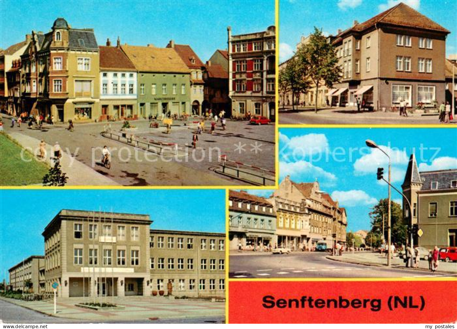 73653706 Senftenberg Niederlausitz Platz Der Freundschaft Bahnhofstrasse HOG Sta - Brieske