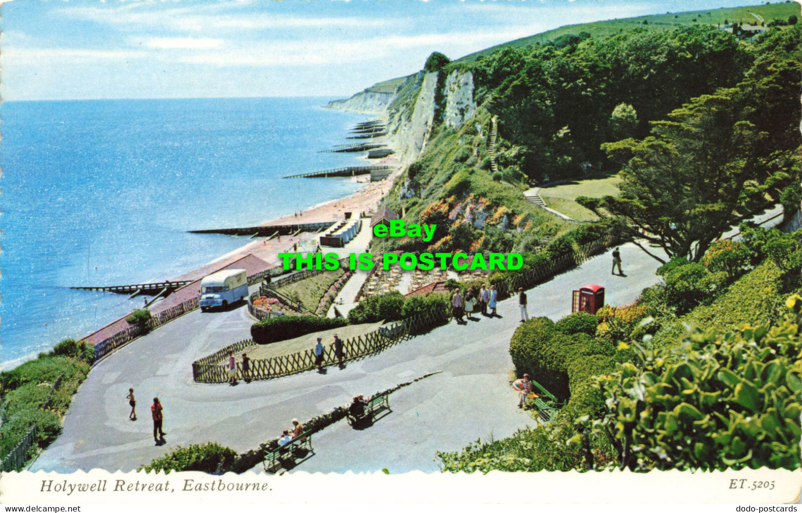 R573092 Holywell Retreat. Eastbourne. ET. 5205. Valentine. 1971 - Monde