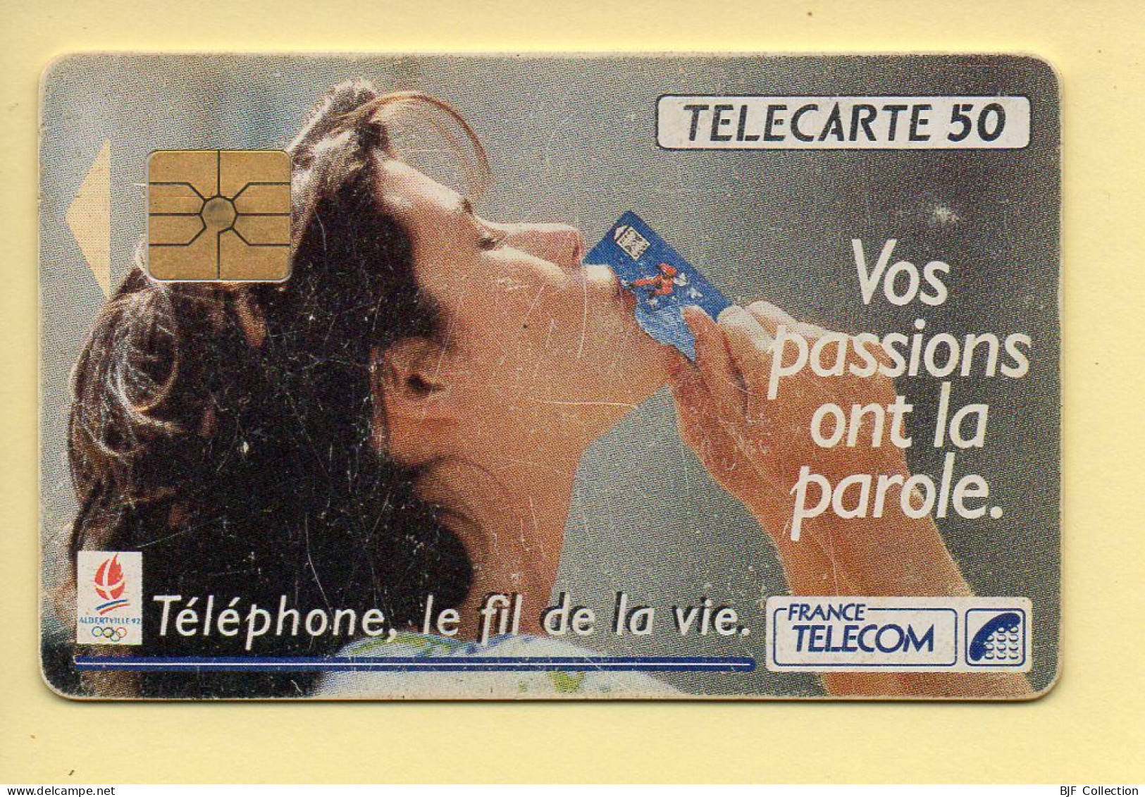 Télécarte 1992 : VOS PASSIONS ONT LA PAROLE / 50 Unités / Numéro B220C0075 / 03-92 (voir Puce Et Numéro Au Dos) - 1992