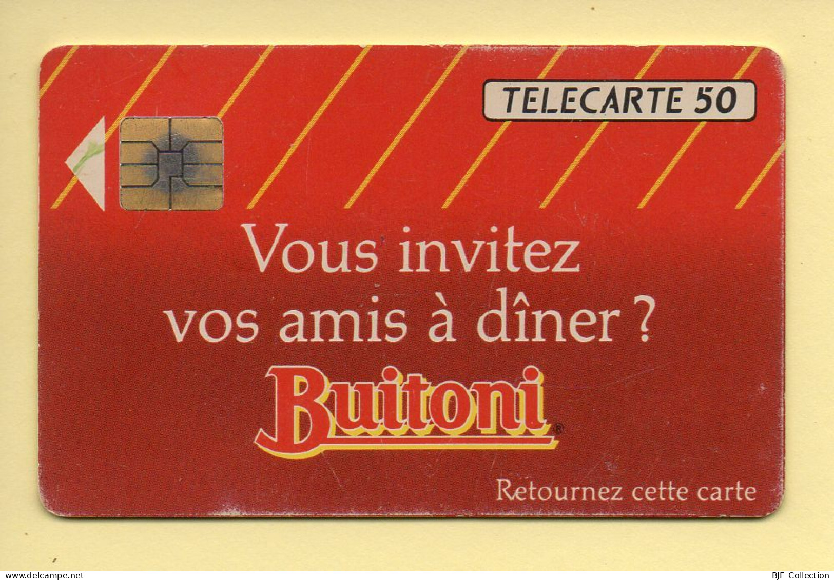Télécarte 1992 : BUITONI / 50 Unités / Numéro A 2A6031 / 10-92 (voir Puce Et Numéro Au Dos) - 1992