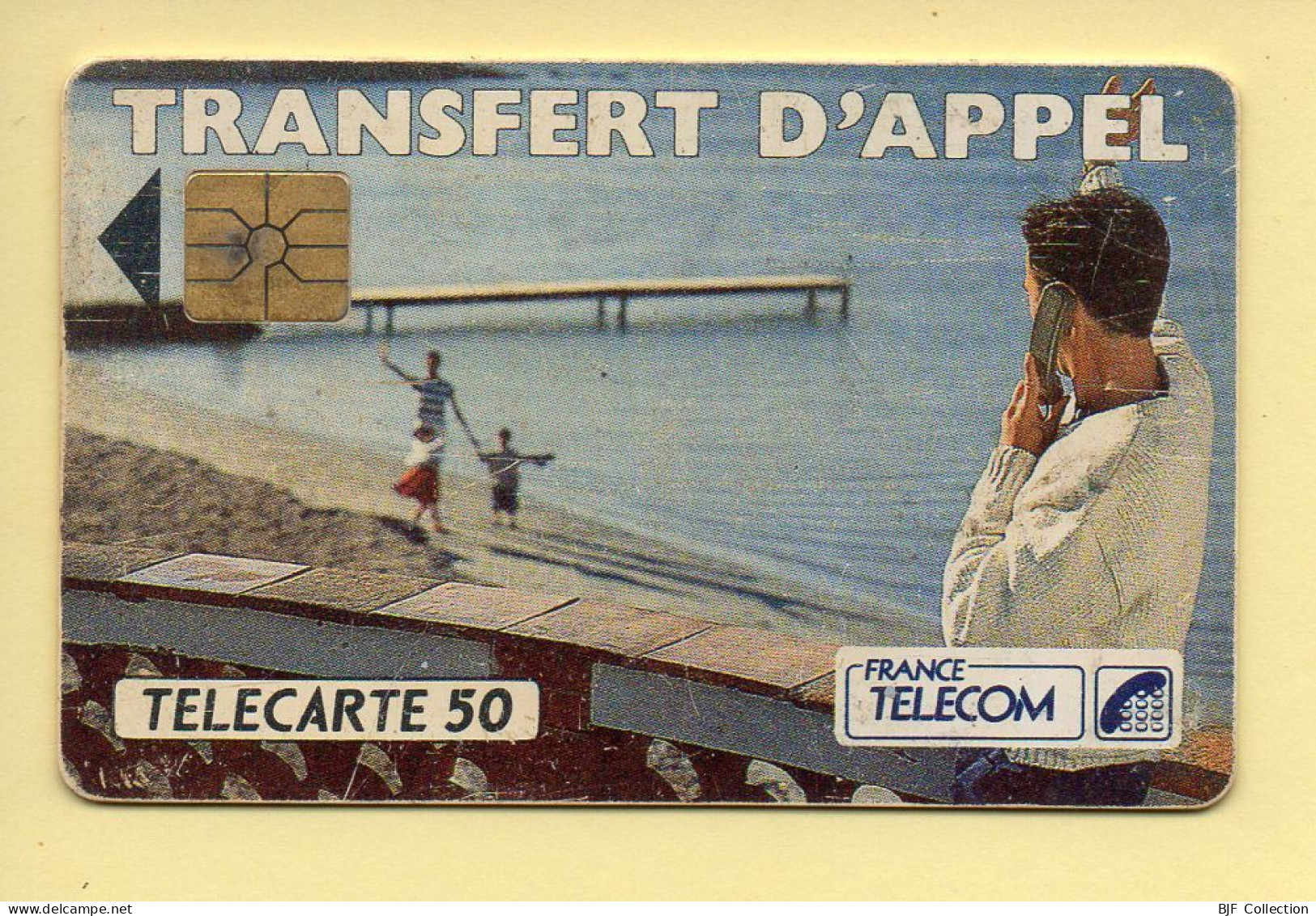 Télécarte 1992 : TRANSFERT D'APPEL / 50 Unités / Numéro B250U0012 / 07-92 (voir Puce Et Numéro Au Dos) - 1992