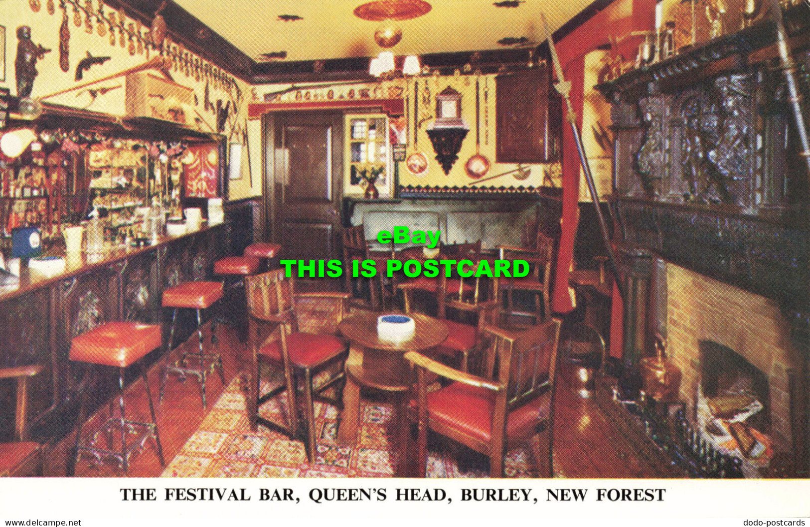 R572561 Festival Bar. Queens Head. Burley. New Forest. Hampshire. Hamilton Fishe - Monde