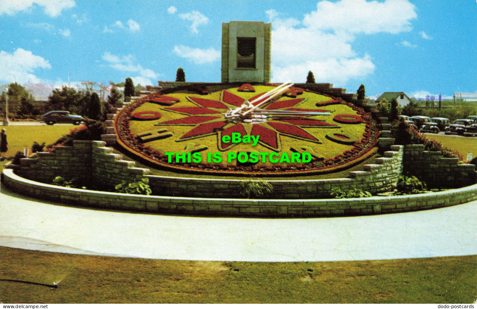 R573099 KN 40. Sir Adam Beck Floral Clock. Queenston. Niagara Falls. Canada. F. - Monde