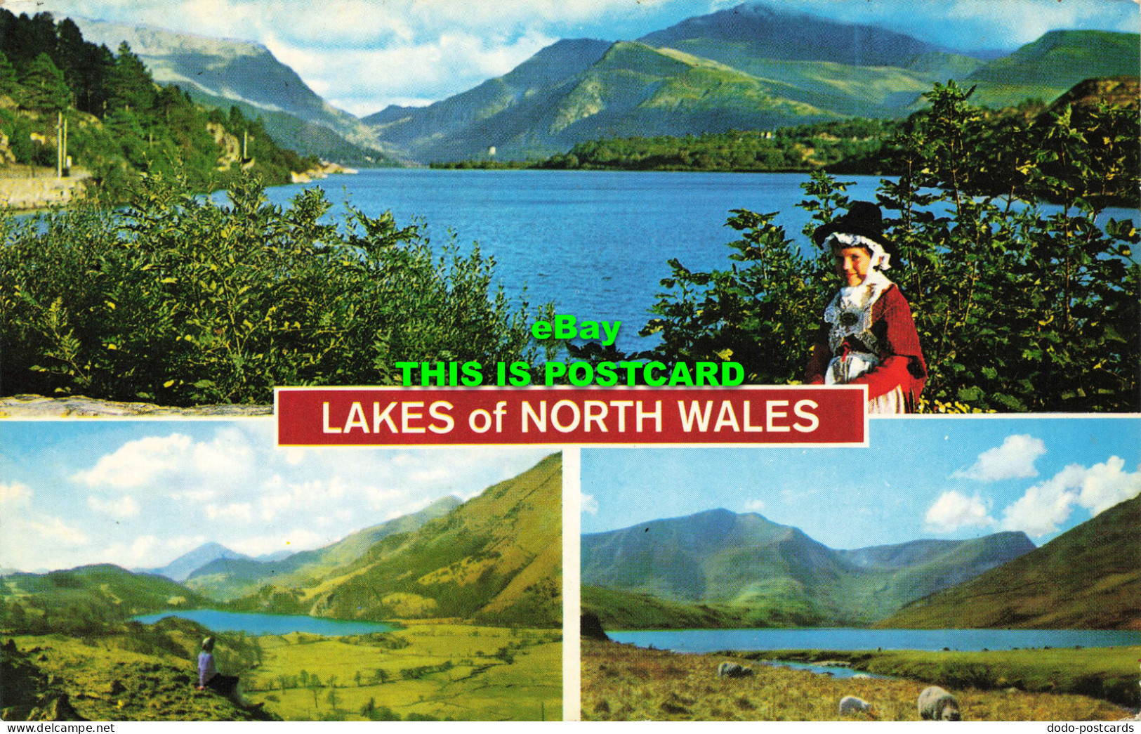 R573106 Lakes Of North Wales. Color Gloss View Series. Bamforth. 1974. Multi Vie - Monde