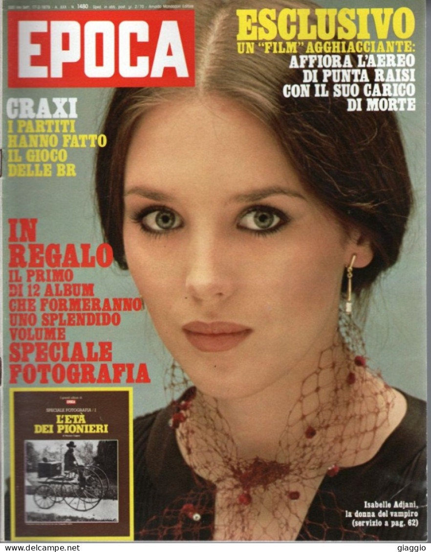 °°° RIVISTA EPOCA N° 1480 DEL 17 FEBBRAIO 1979 °°° - Andere & Zonder Classificatie